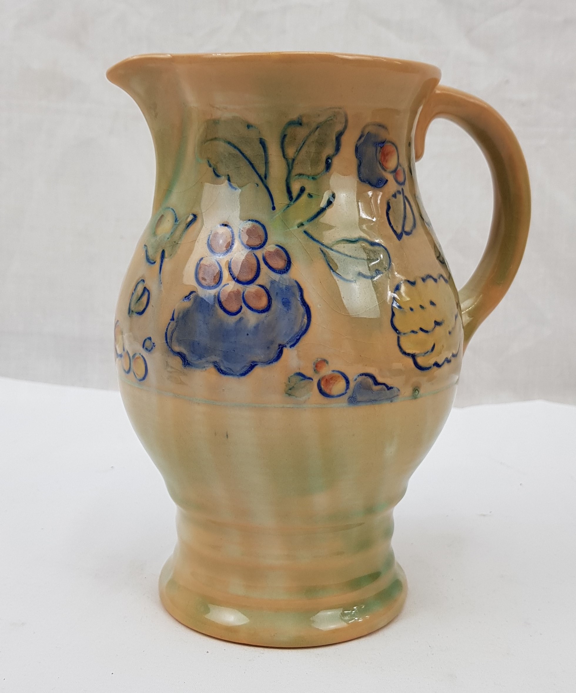 1930s Royal Doulton Frank Brandgwyn Hand Painted Jug