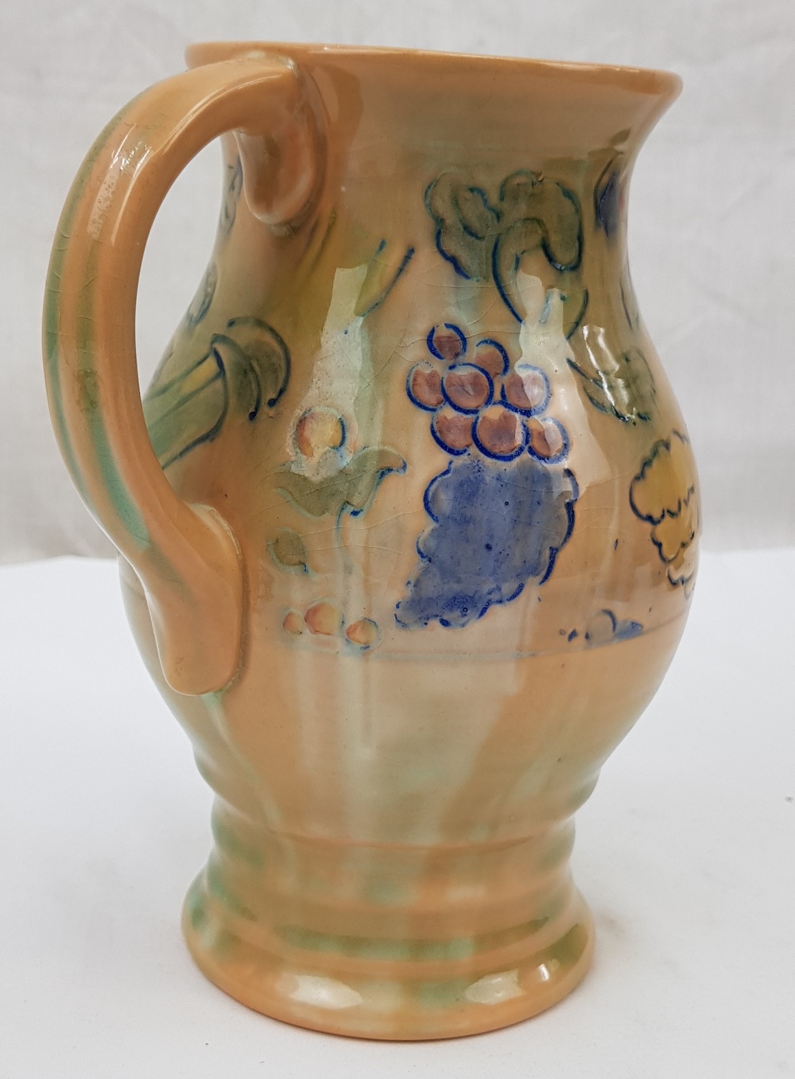 1930s Royal Doulton Frank Brandgwyn Hand Painted Jug - Image 3