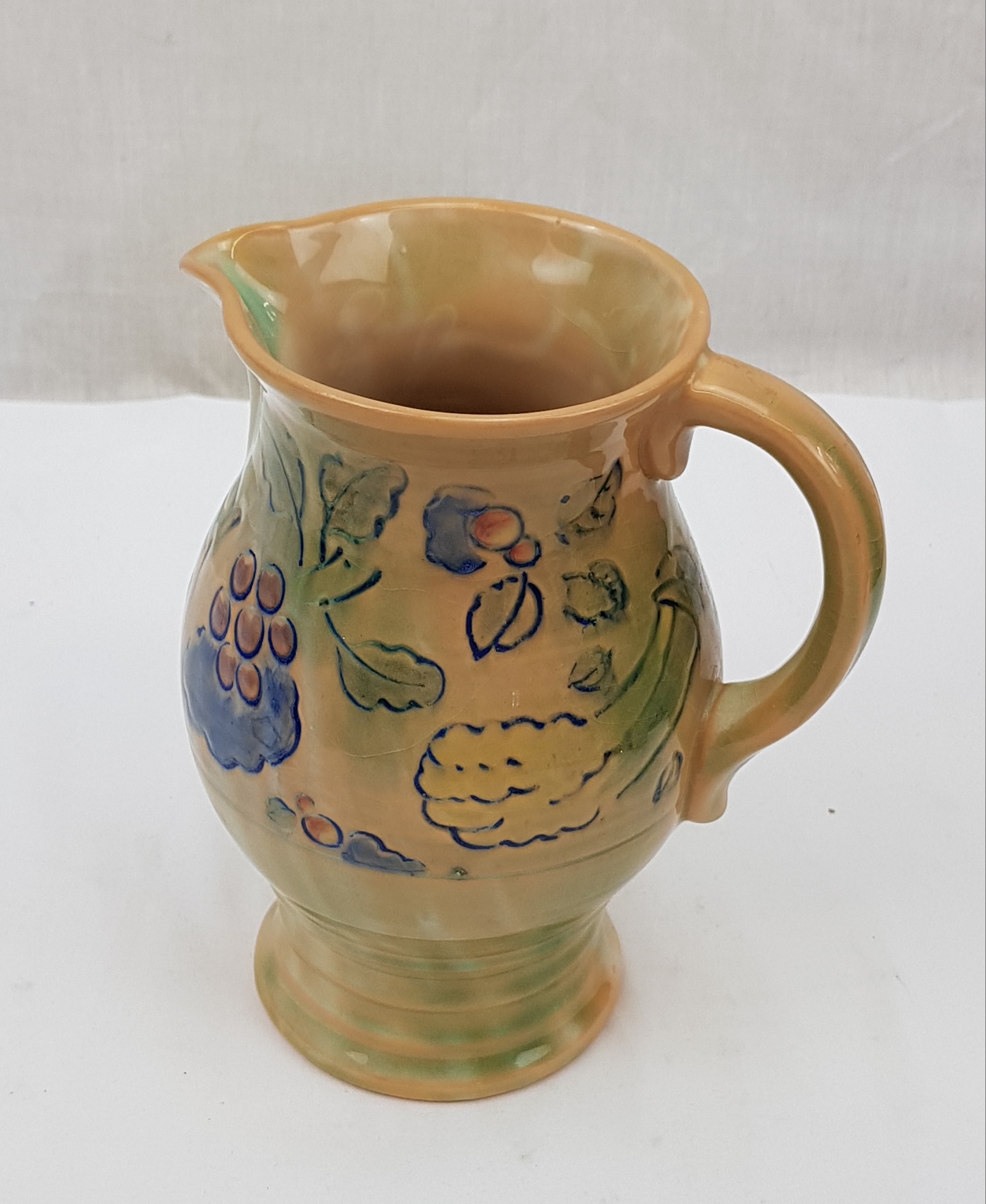 1930s Royal Doulton Frank Brandgwyn Hand Painted Jug - Image 2
