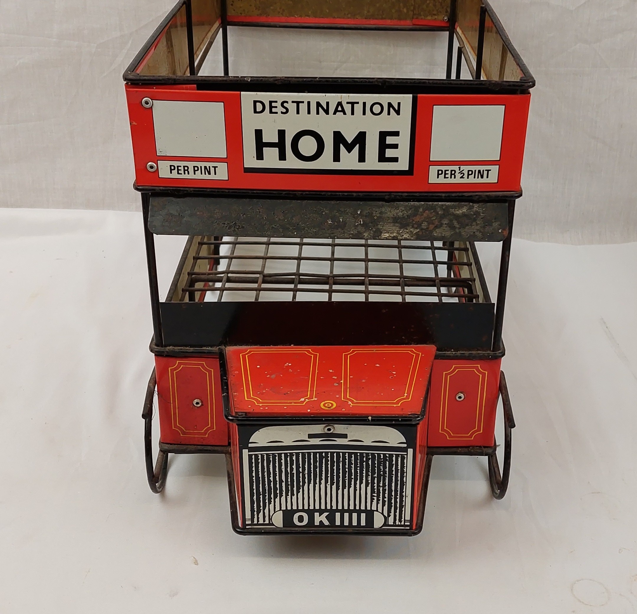 1960s Guinness Promotional London Bus Bottle Crate - Image 5