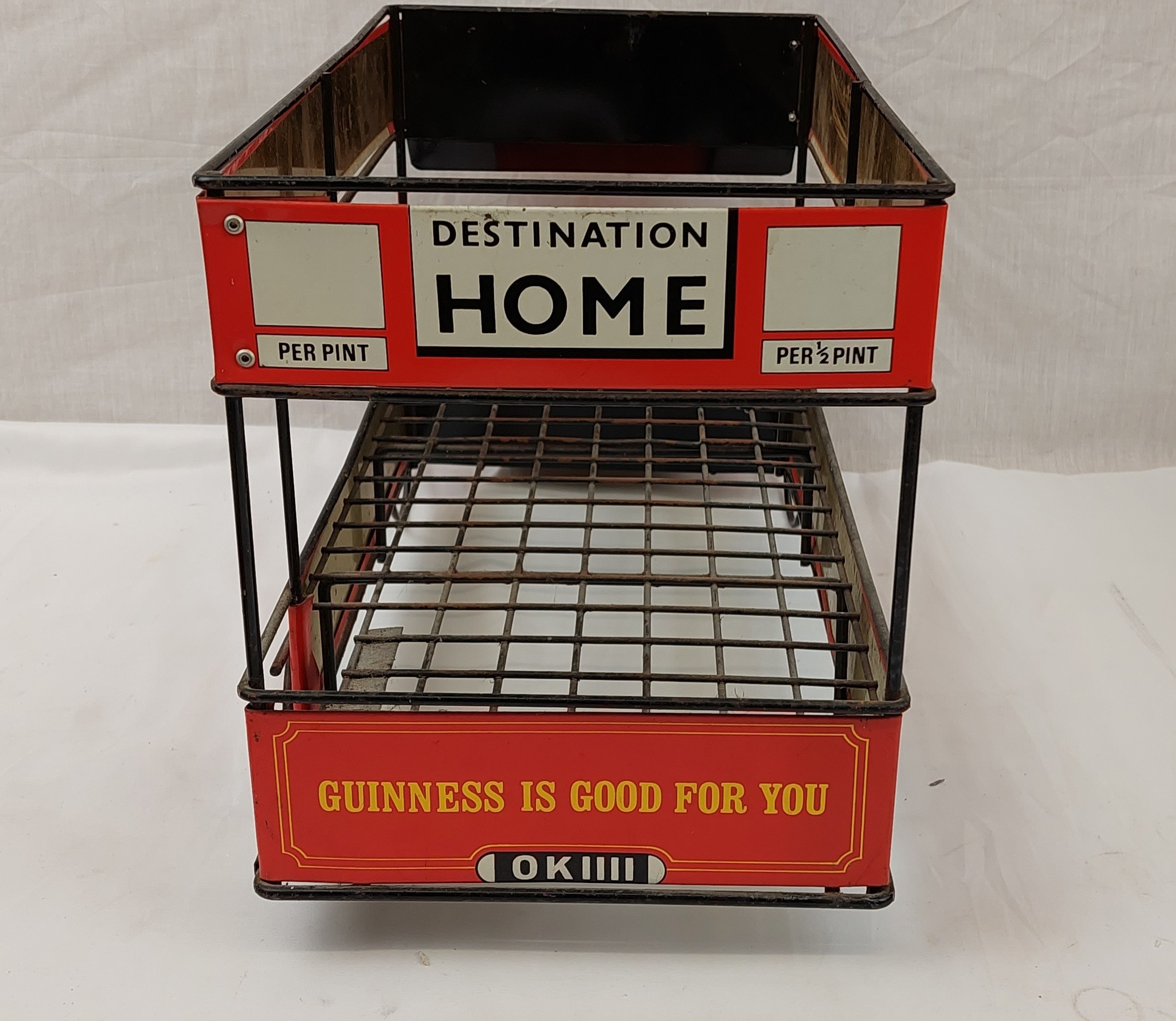 1960s Guinness Promotional London Bus Bottle Crate - Image 2