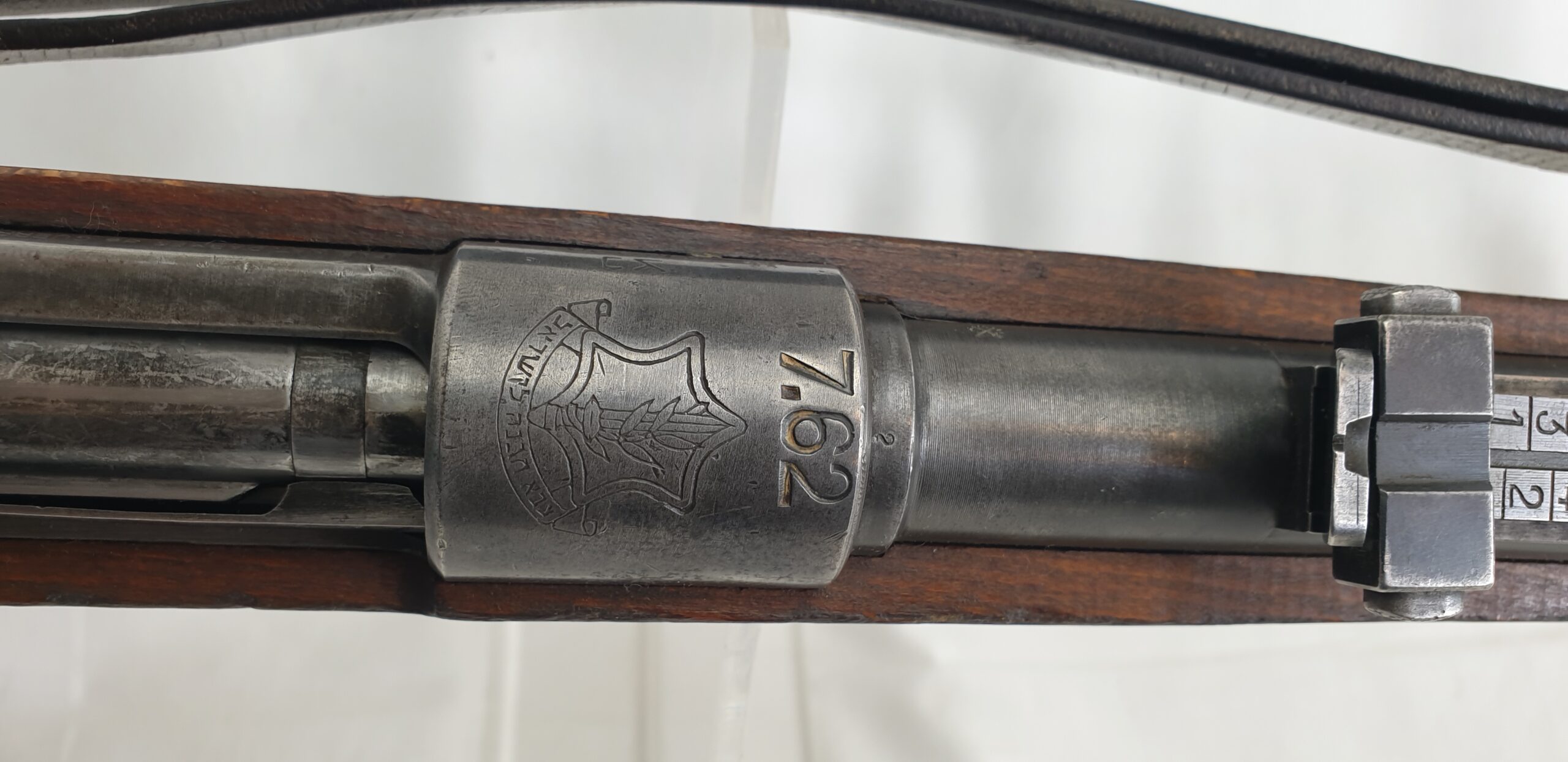 Bolt action Israeli Mauser KP8 Rifle with Bayonet and sling 7.62 cal by FN Deactivated - Image 28