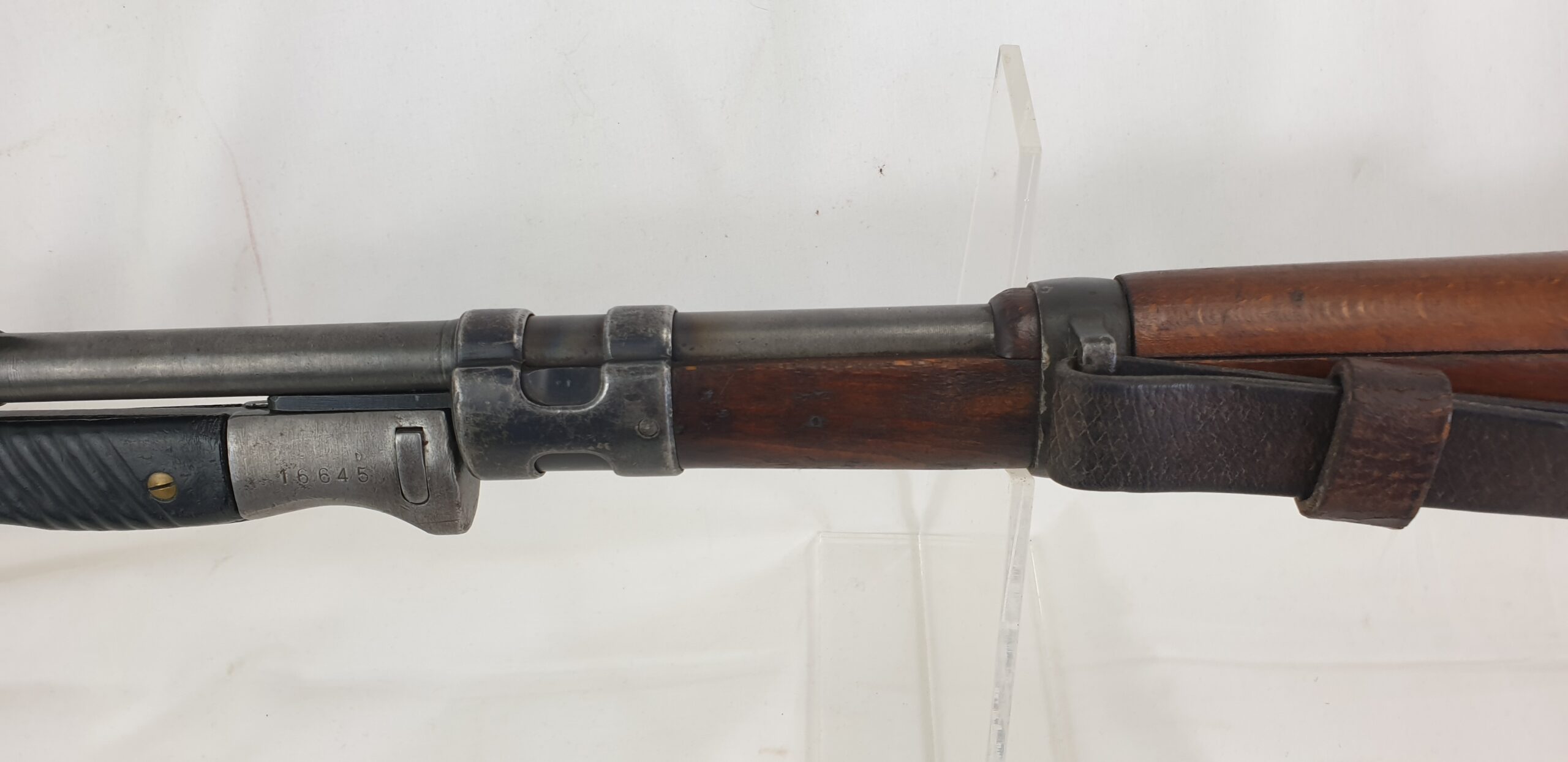 Bolt action Israeli Mauser KP8 Rifle with Bayonet and sling 7.62 cal by FN Deactivated - Image 23