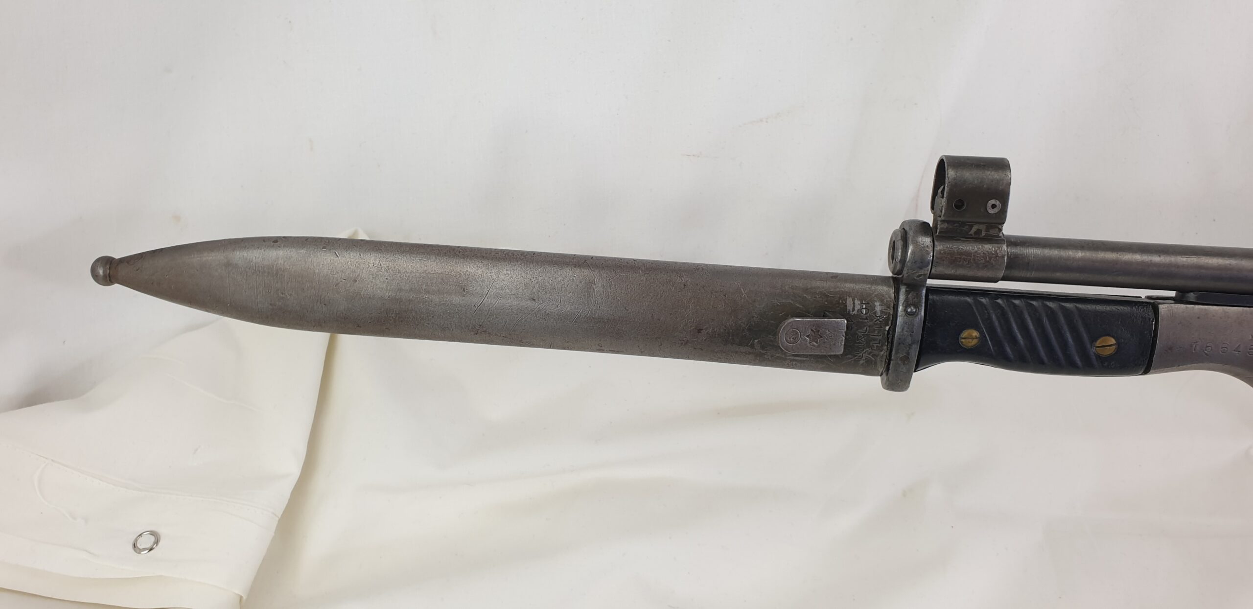 Bolt action Israeli Mauser KP8 Rifle with Bayonet and sling 7.62 cal by FN Deactivated - Image 22