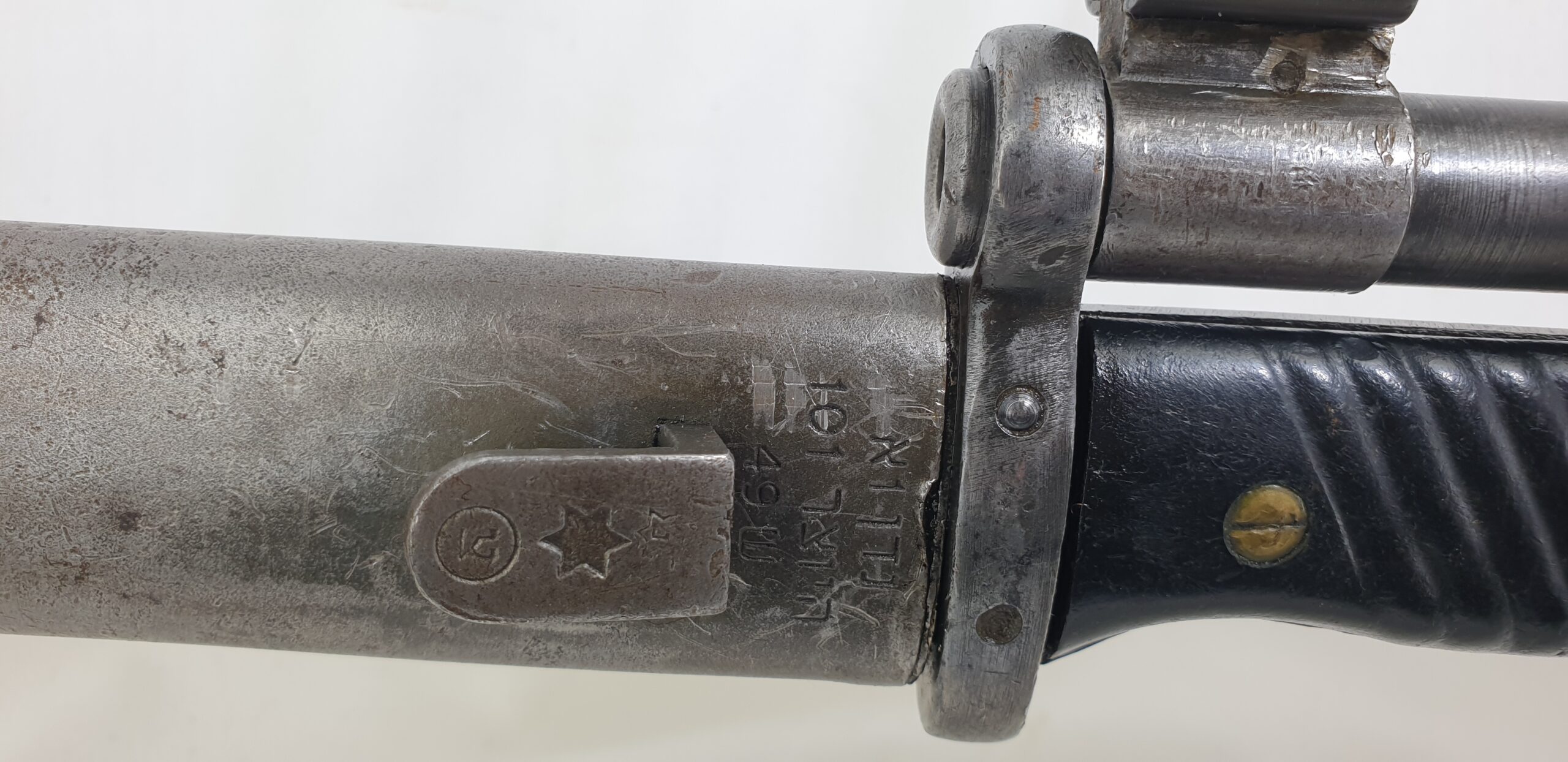 Bolt action Israeli Mauser KP8 Rifle with Bayonet and sling 7.62 cal by FN Deactivated - Image 20