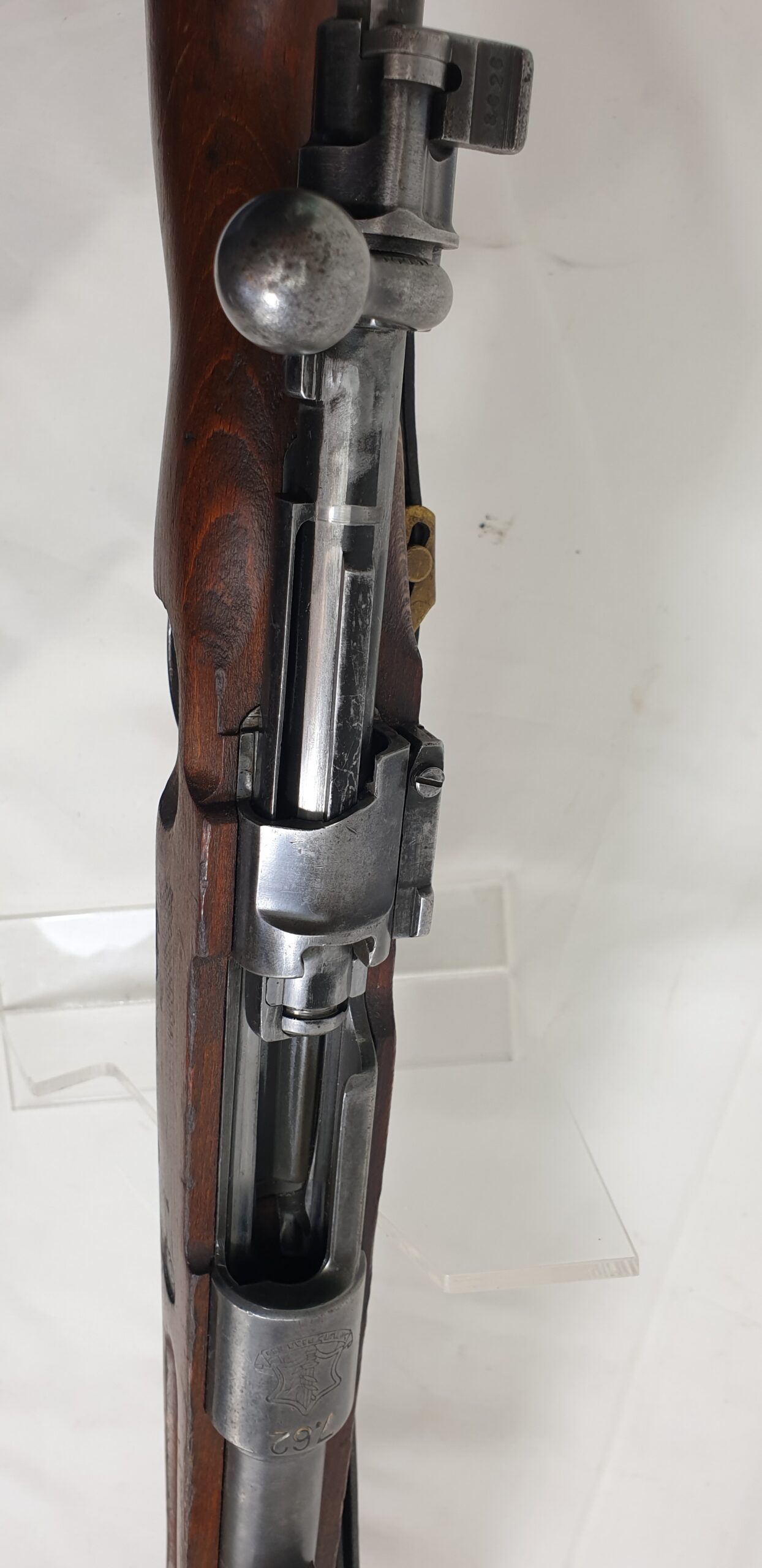 Bolt action Israeli Mauser KP8 Rifle with Bayonet and sling 7.62 cal by FN Deactivated - Image 18