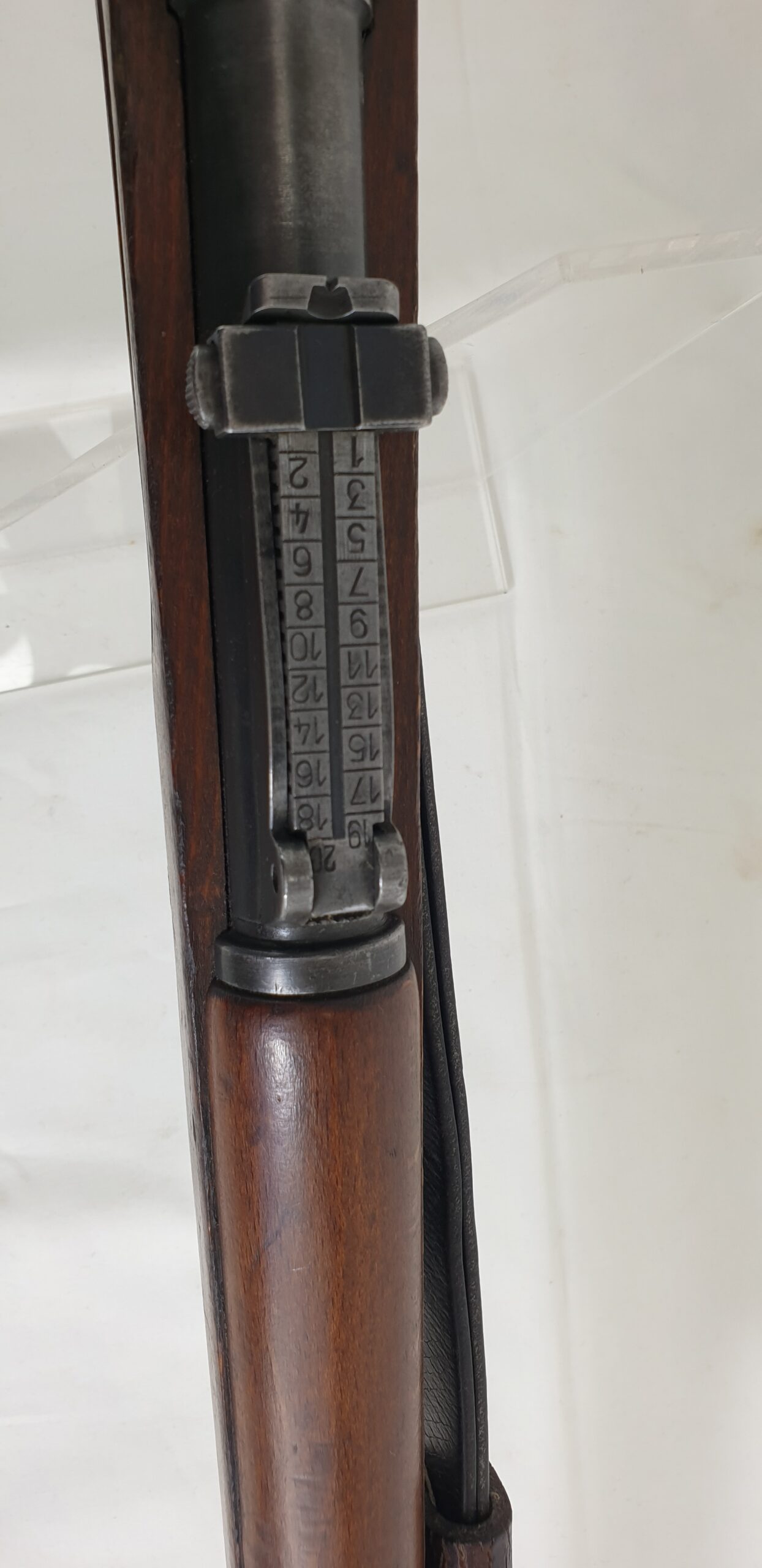 Bolt action Israeli Mauser KP8 Rifle with Bayonet and sling 7.62 cal by FN Deactivated - Image 15