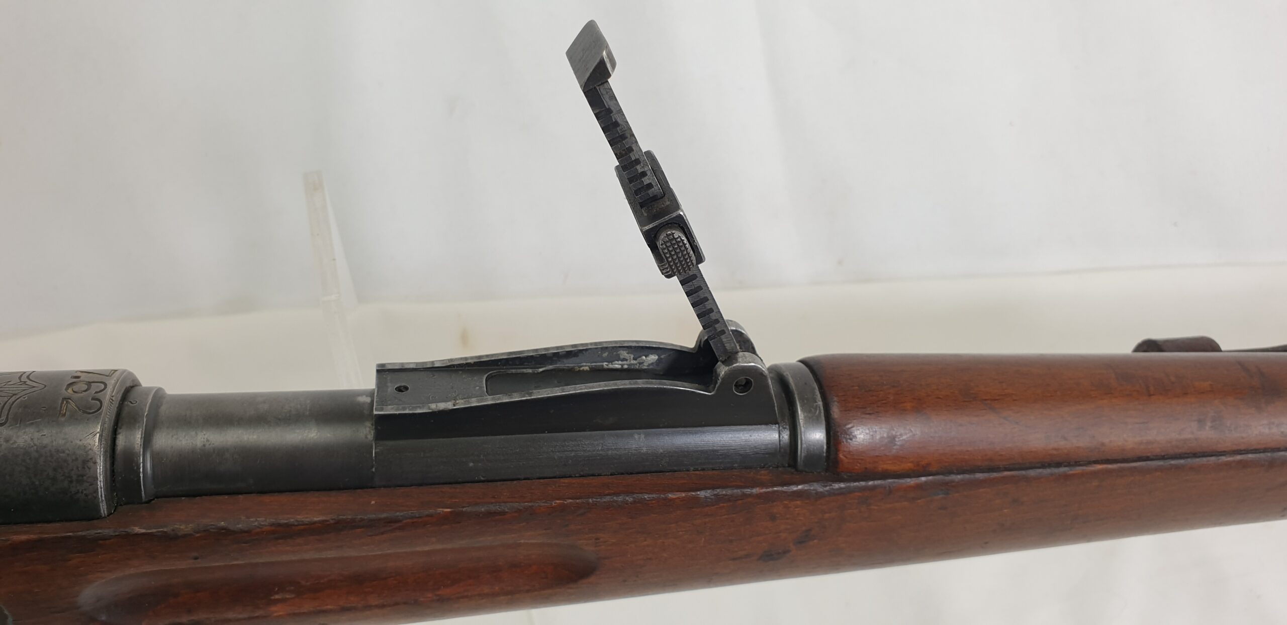 Bolt action Israeli Mauser KP8 Rifle with Bayonet and sling 7.62 cal by FN Deactivated - Image 14