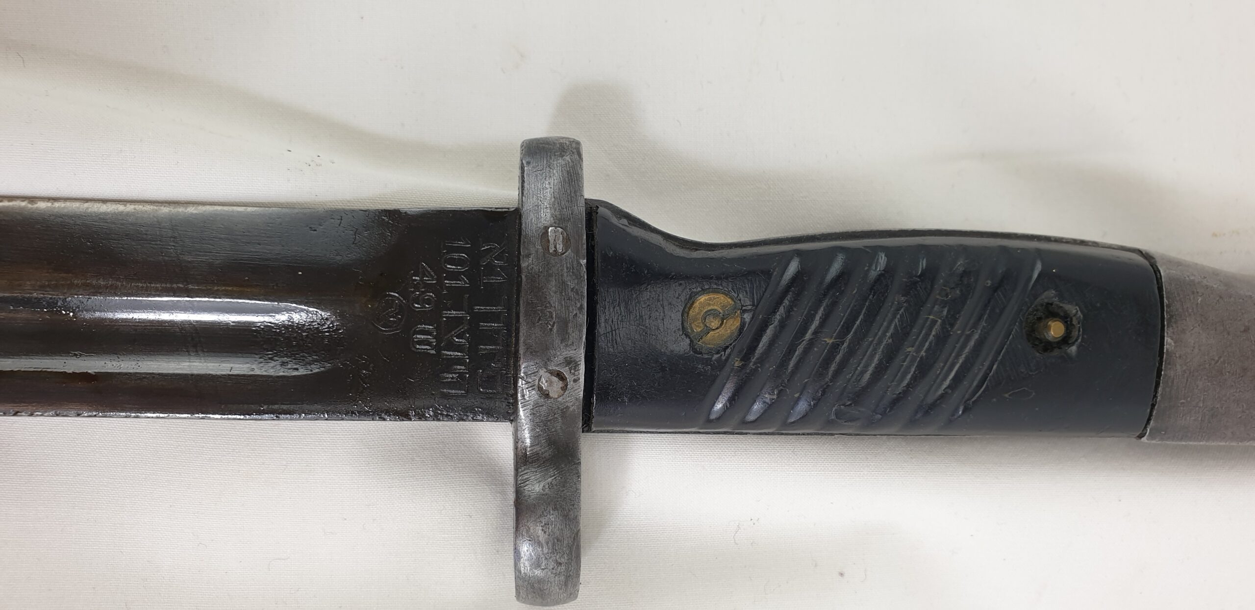 Bolt action Israeli Mauser KP8 Rifle with Bayonet and sling 7.62 cal by FN Deactivated - Image 9