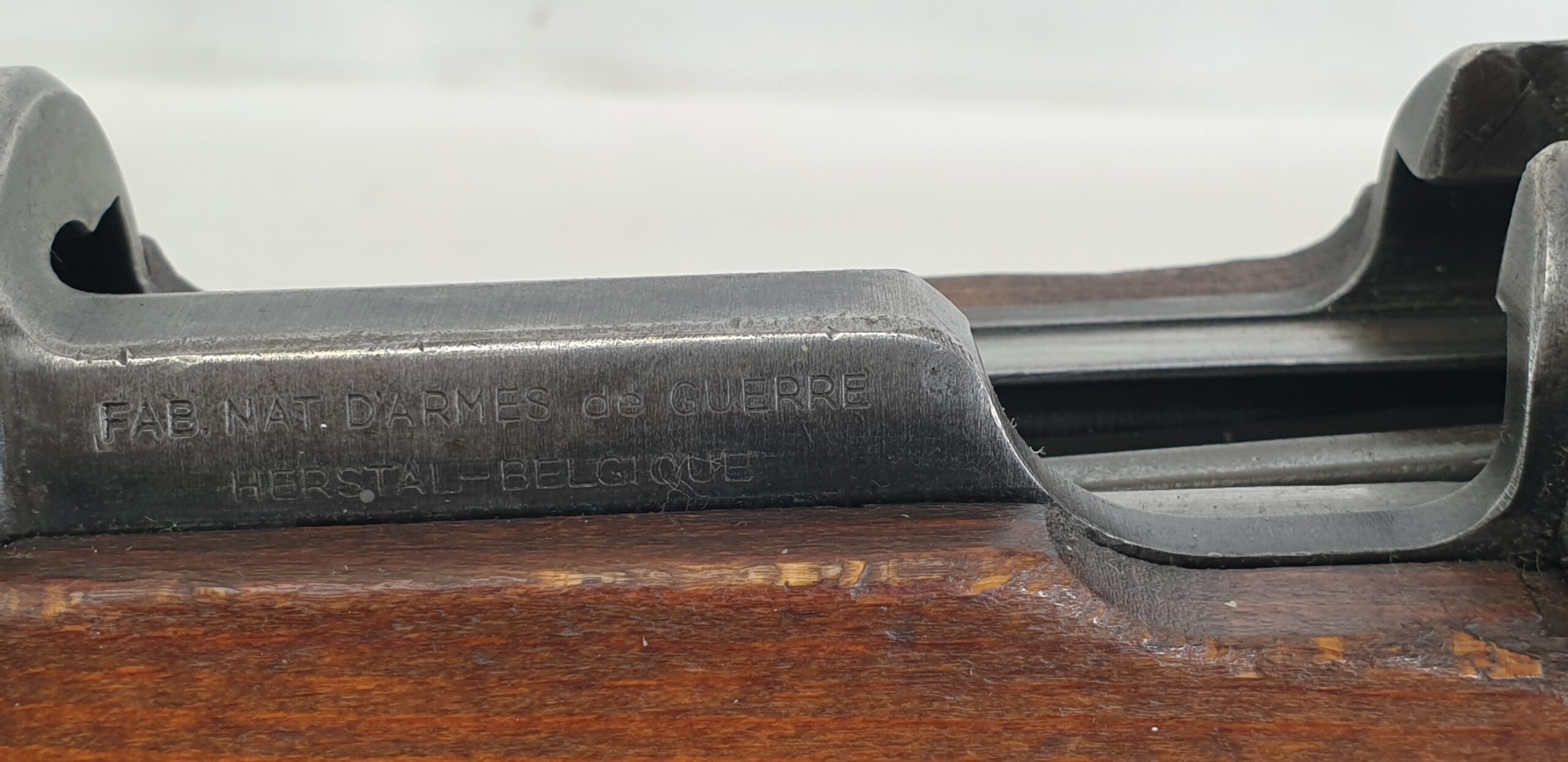 Bolt action Israeli Mauser KP8 Rifle with Bayonet and sling 7.62 cal by FN Deactivated - Image 5