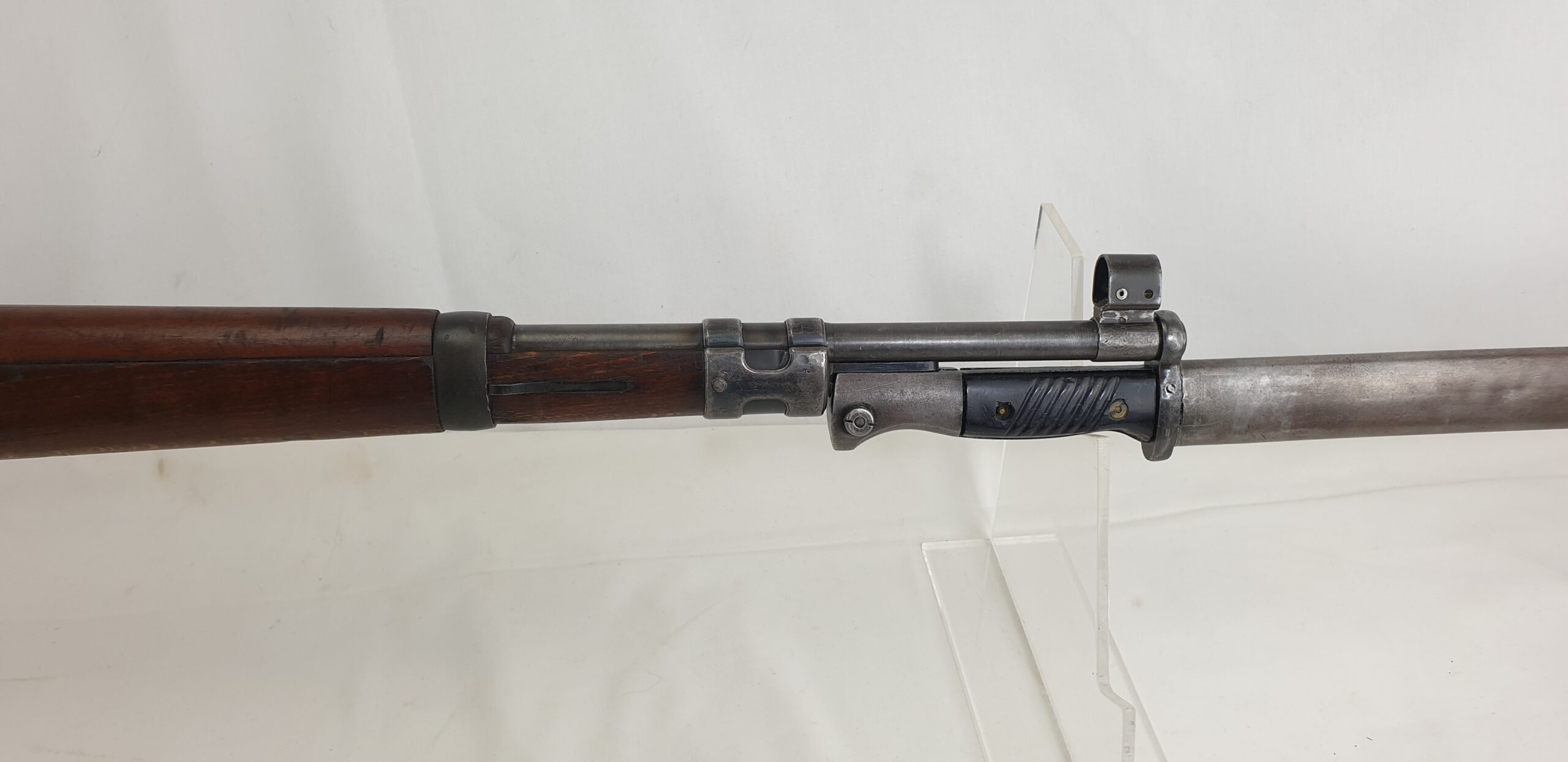 Bolt action Israeli Mauser KP8 Rifle with Bayonet and sling 7.62 cal by FN Deactivated - Image 35