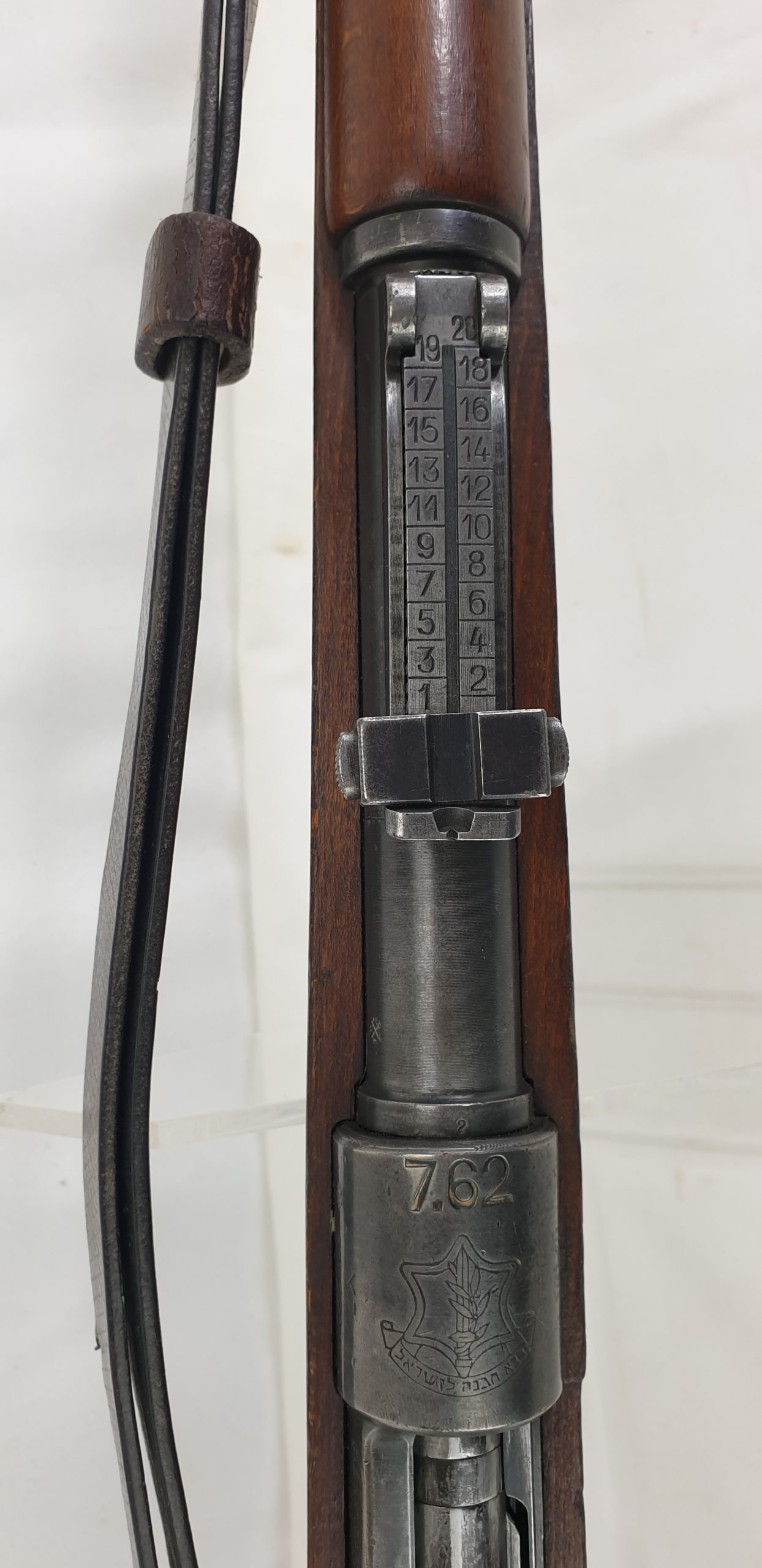 Bolt action Israeli Mauser KP8 Rifle with Bayonet and sling 7.62 cal by FN Deactivated - Image 32