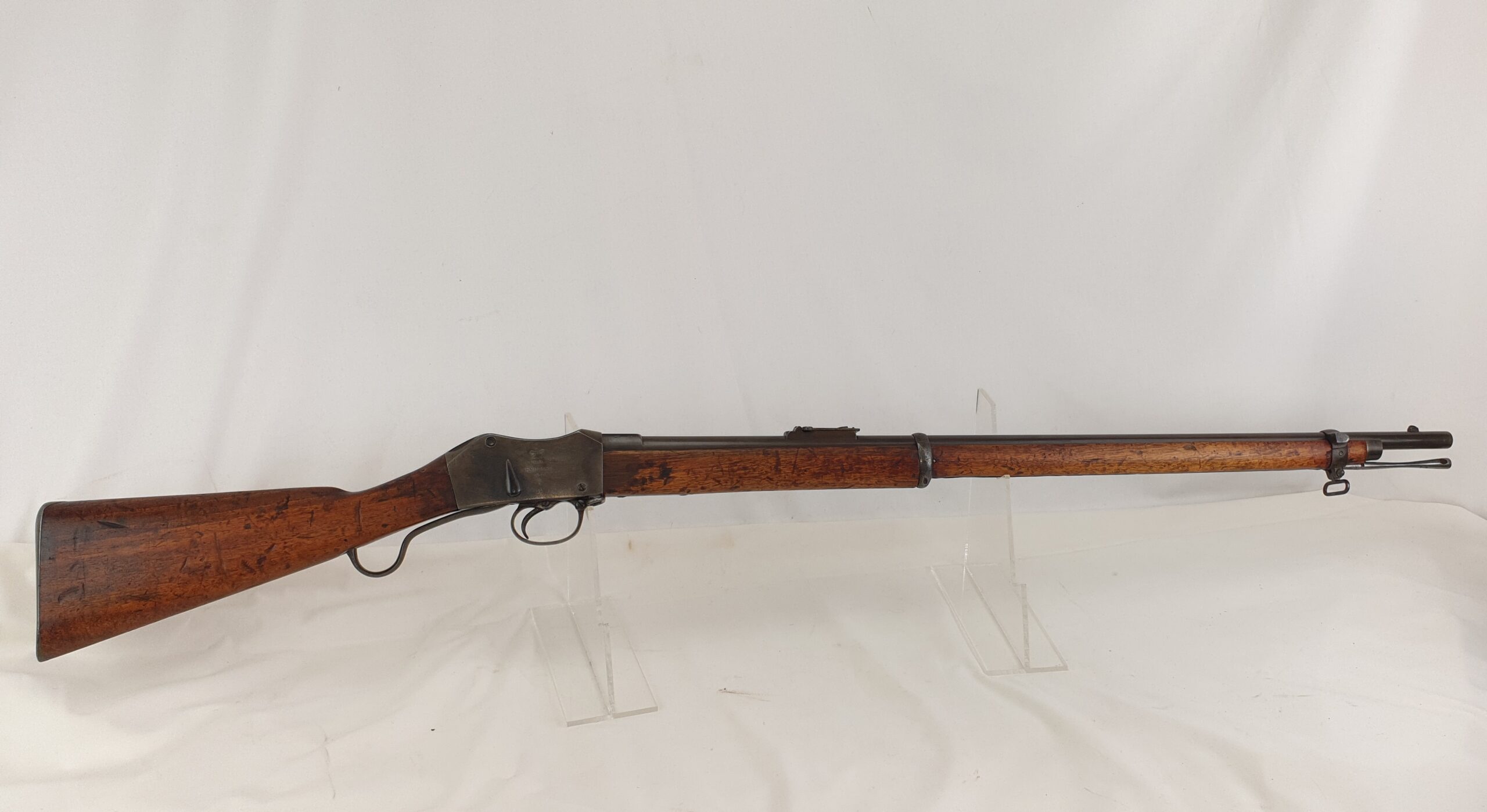 British 1877 Dated Enfield Lever-Action Martini Henry Mark II Rifle .455/577 Cal.