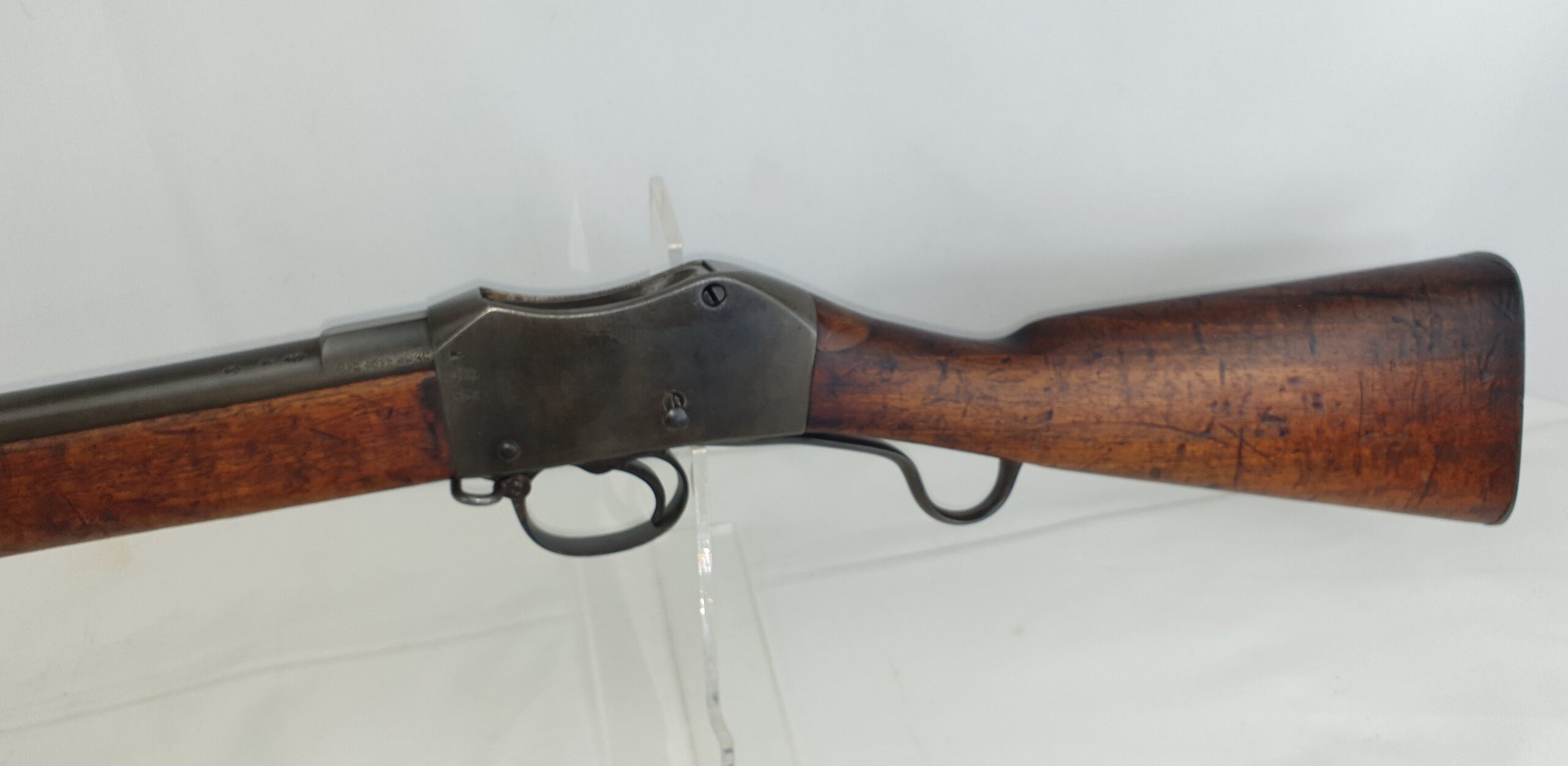 British 1877 Dated Enfield Lever-Action Martini Henry Mark II Rifle .455/577 Cal. - Image 12