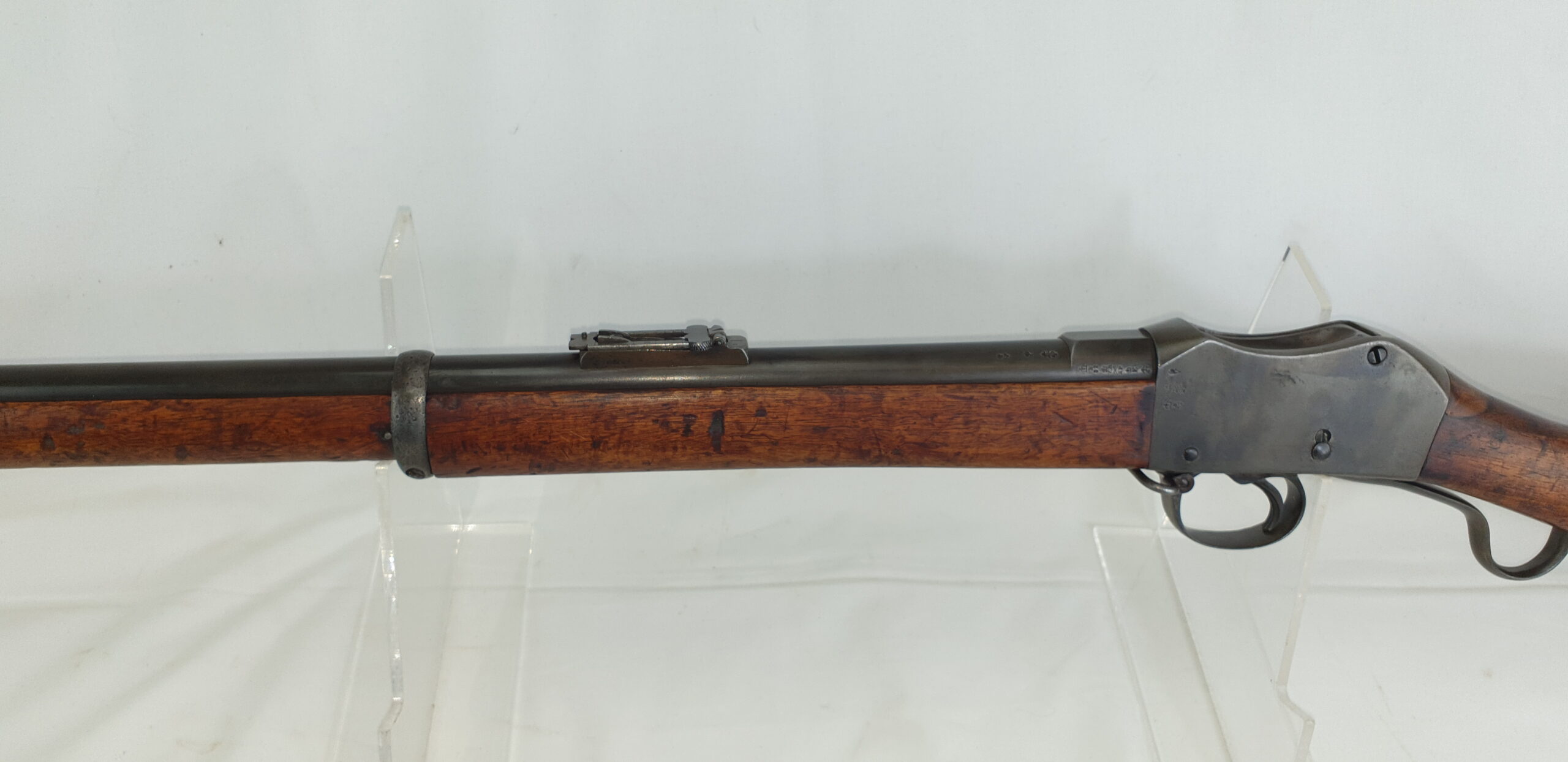British 1877 Dated Enfield Lever-Action Martini Henry Mark II Rifle .455/577 Cal. - Image 13