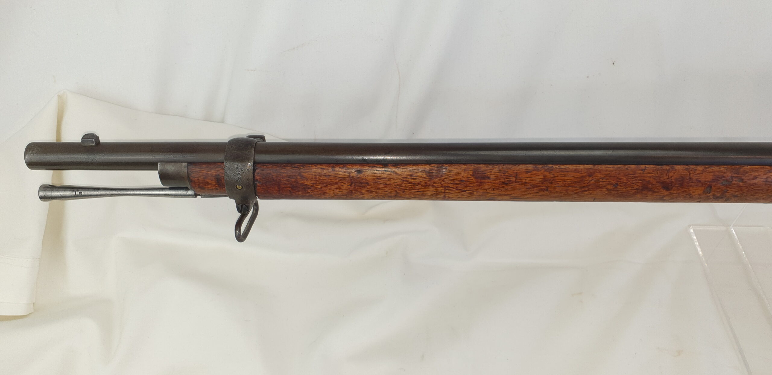 British 1877 Dated Enfield Lever-Action Martini Henry Mark II Rifle .455/577 Cal. - Image 14