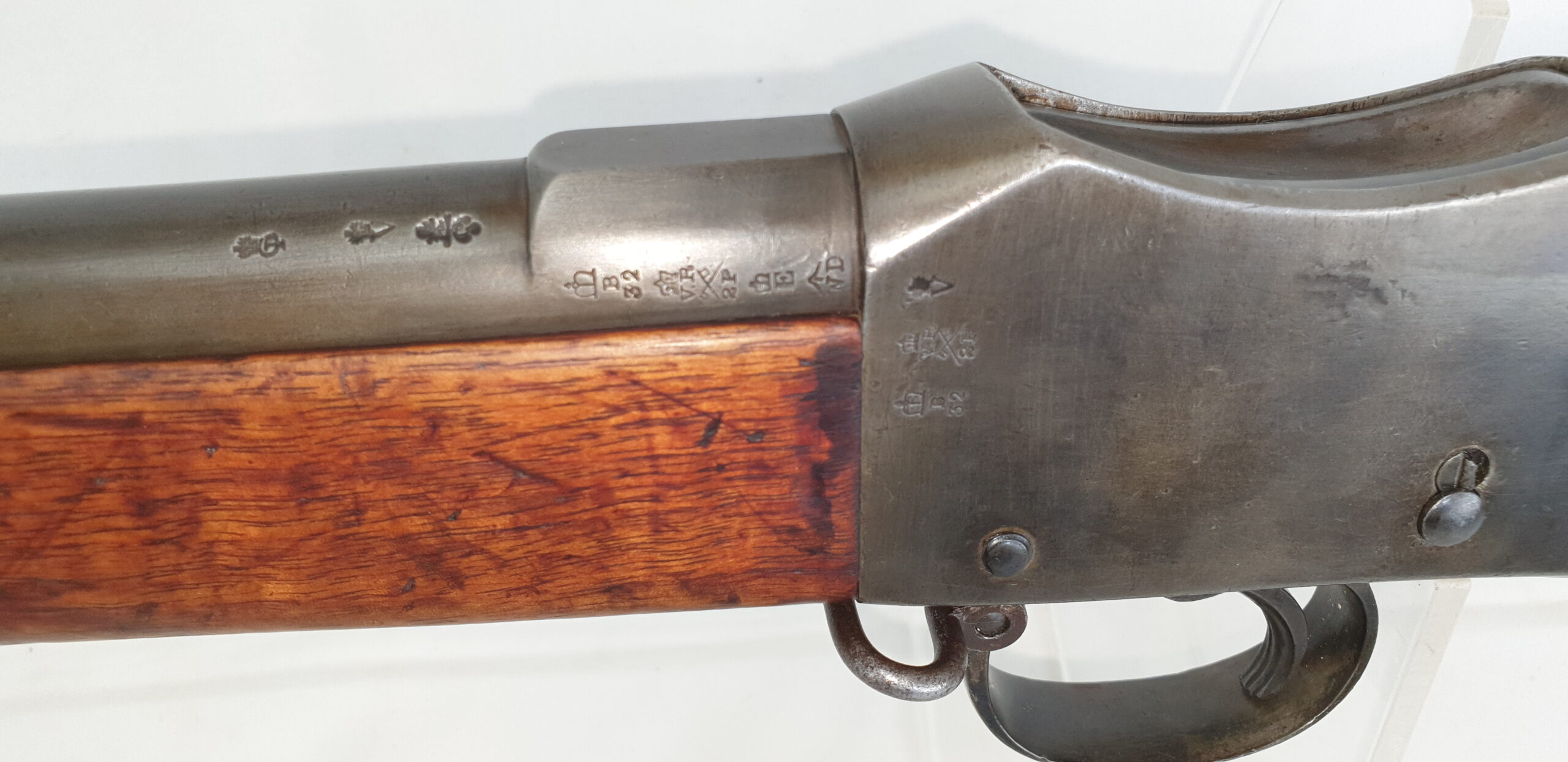 British 1877 Dated Enfield Lever-Action Martini Henry Mark II Rifle .455/577 Cal. - Image 15