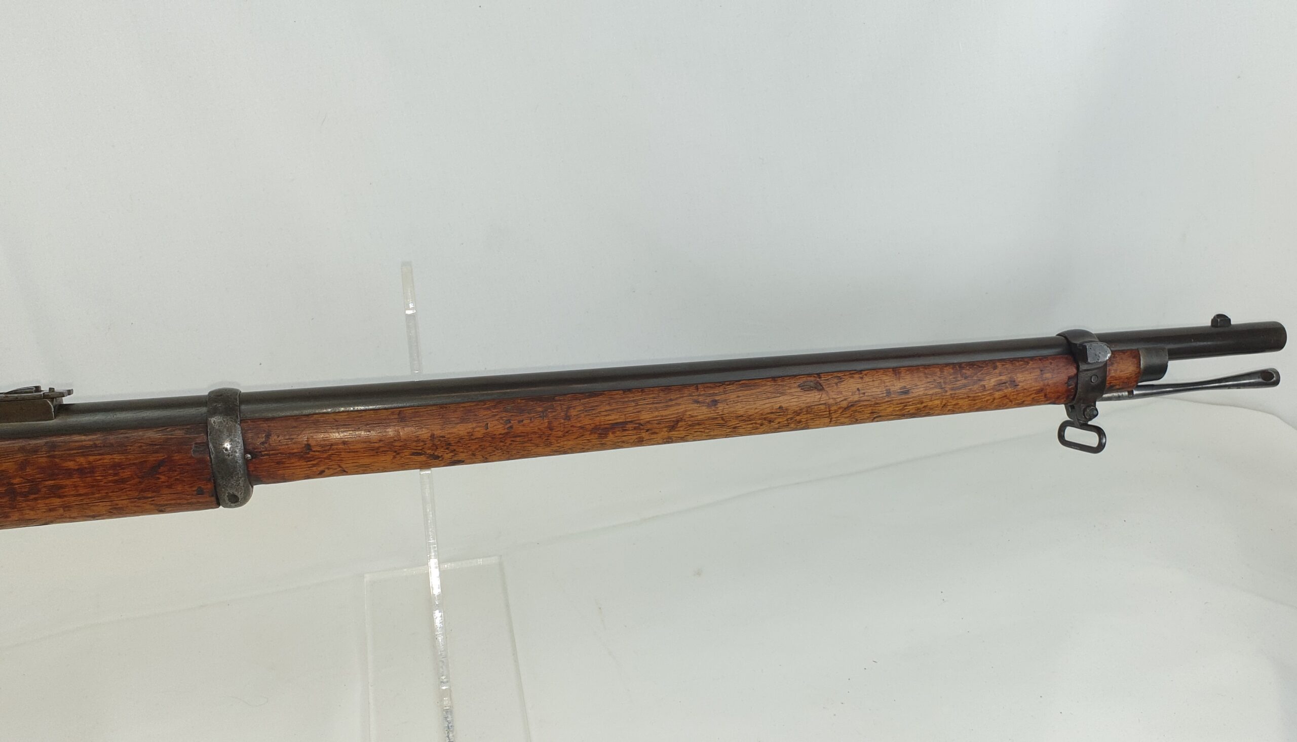 British 1877 Dated Enfield Lever-Action Martini Henry Mark II Rifle .455/577 Cal. - Image 4