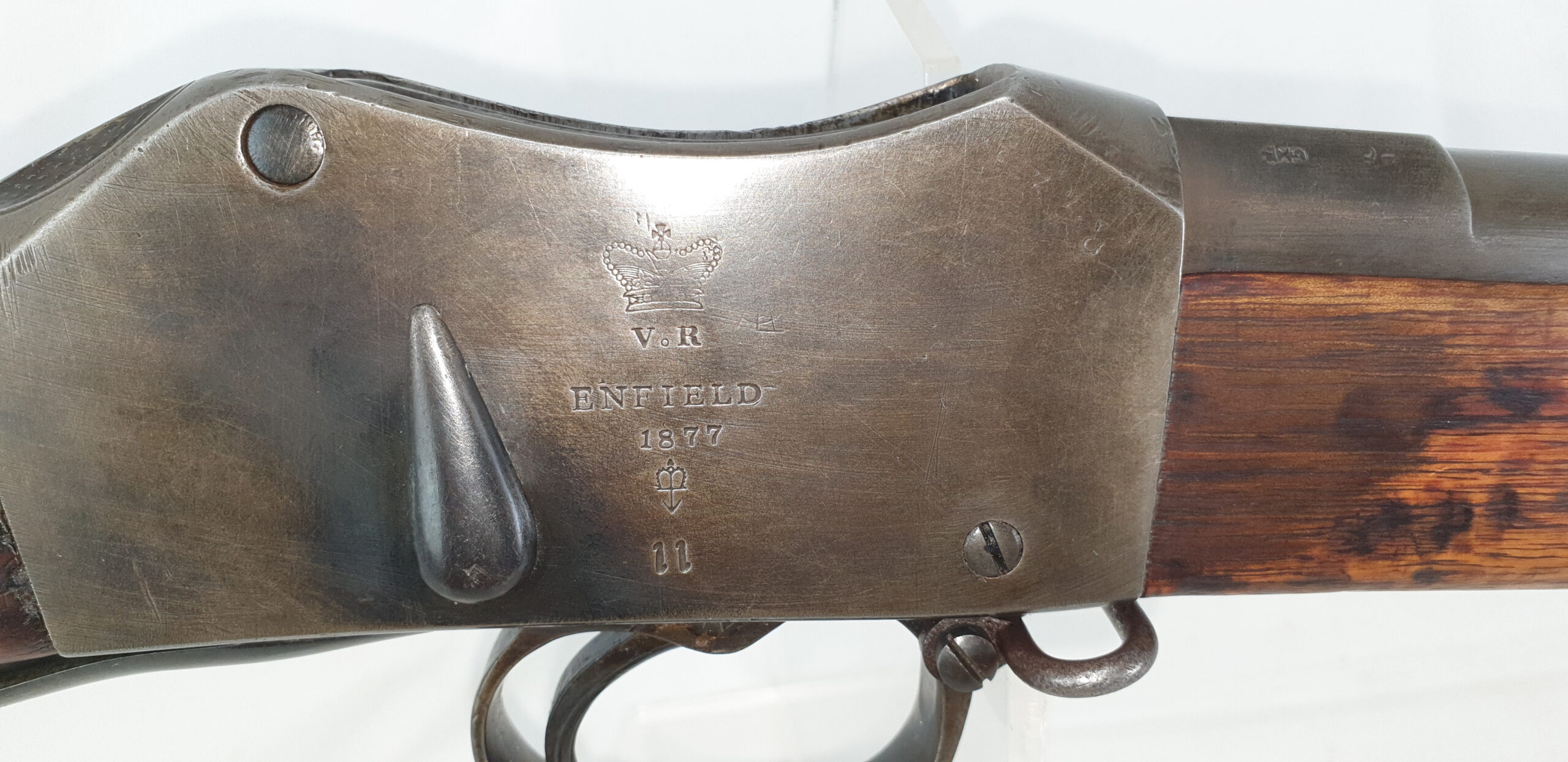 British 1877 Dated Enfield Lever-Action Martini Henry Mark II Rifle .455/577 Cal. - Image 6