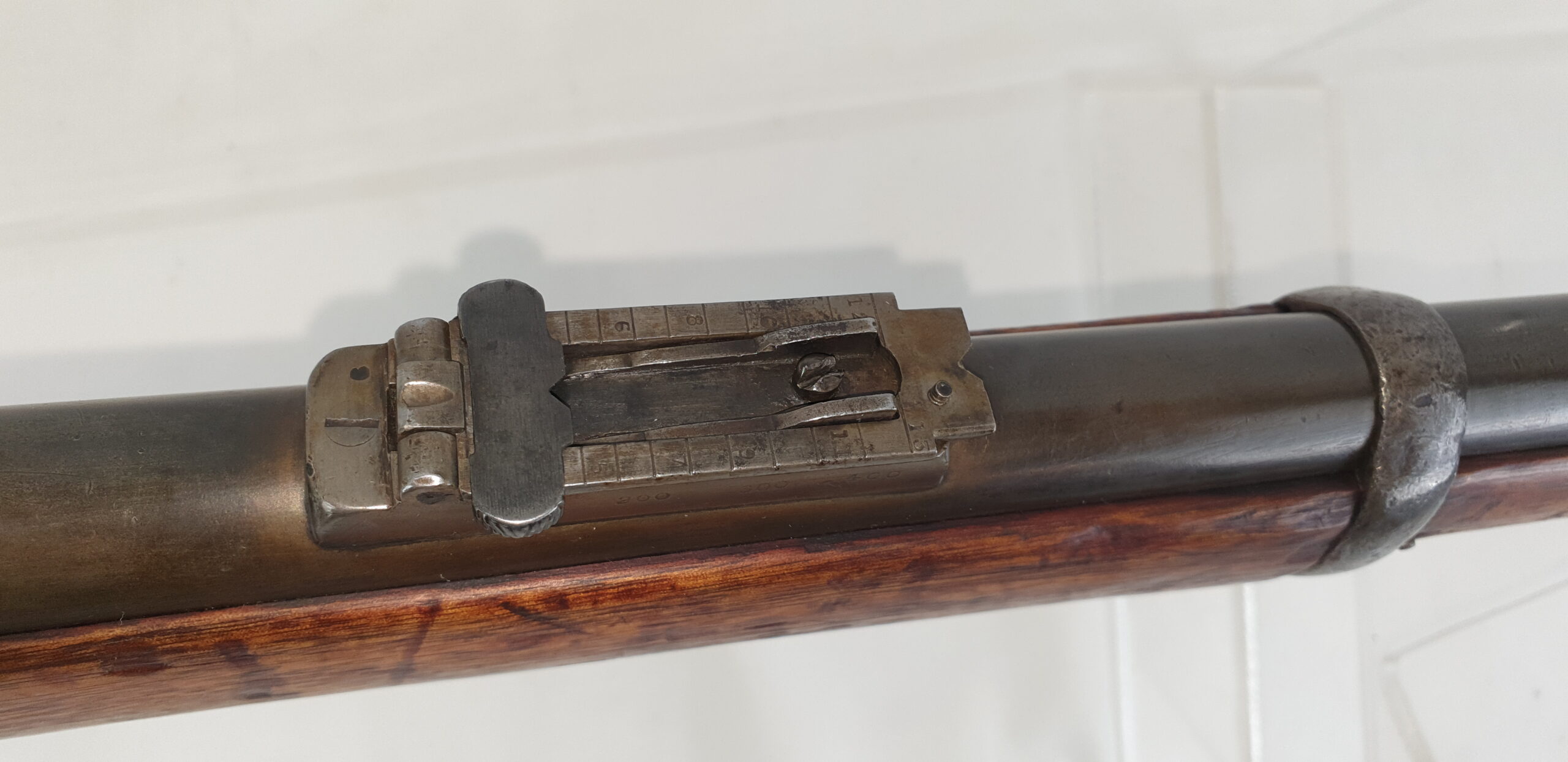 British 1877 Dated Enfield Lever-Action Martini Henry Mark II Rifle .455/577 Cal. - Image 7
