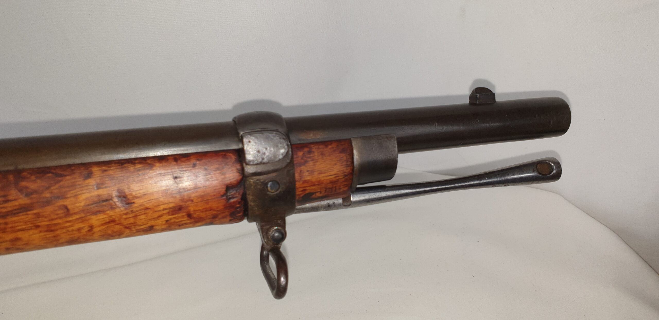 British 1877 Dated Enfield Lever-Action Martini Henry Mark II Rifle .455/577 Cal. - Image 8
