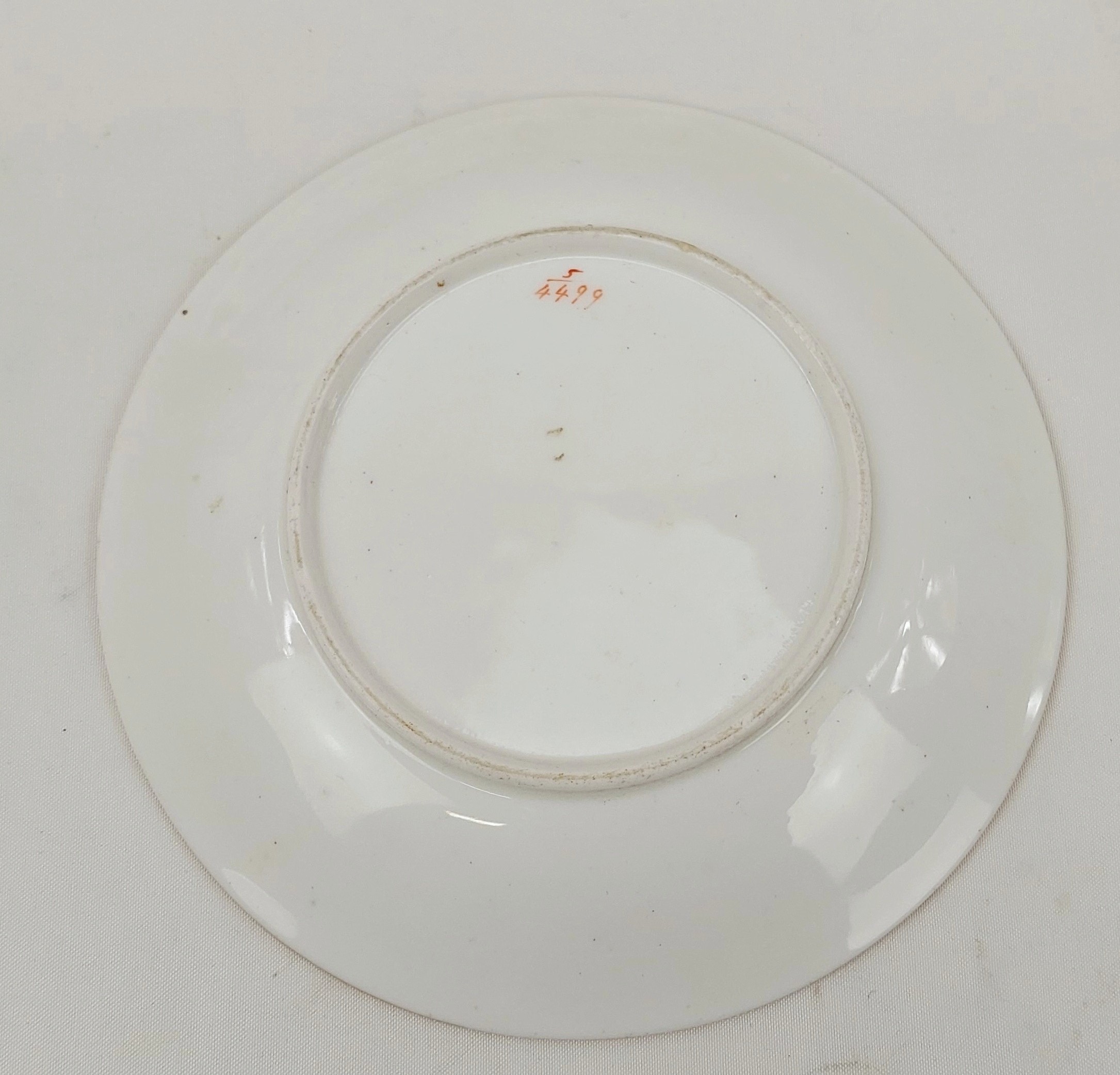 Circa 1840 John Ridgeway Rose And Gilt Cup And Saucer - Image 9