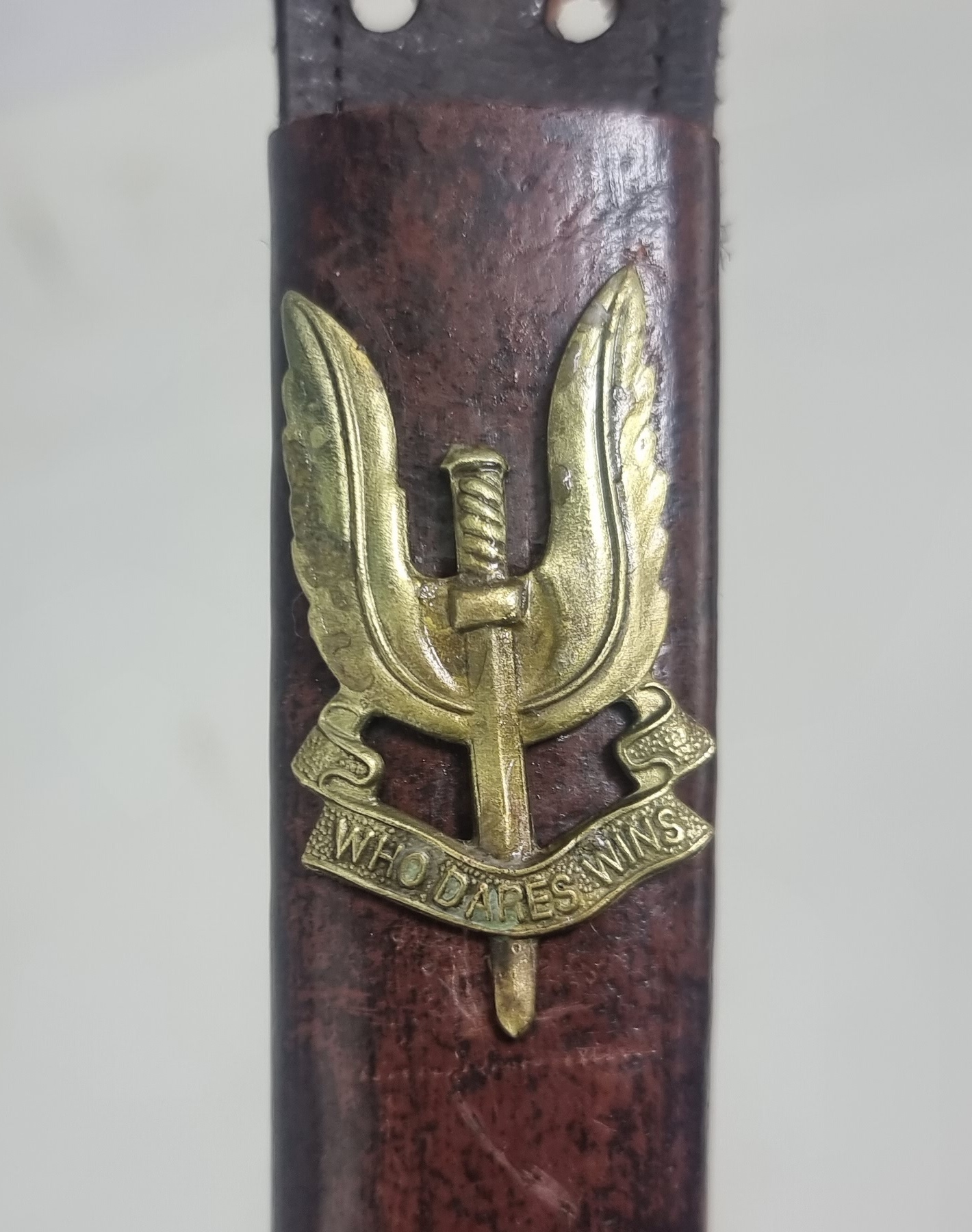 Fairbairn Sykes Commando Dagger Modern Production of a Second Pattern with Presentation Scabbard - Image 3