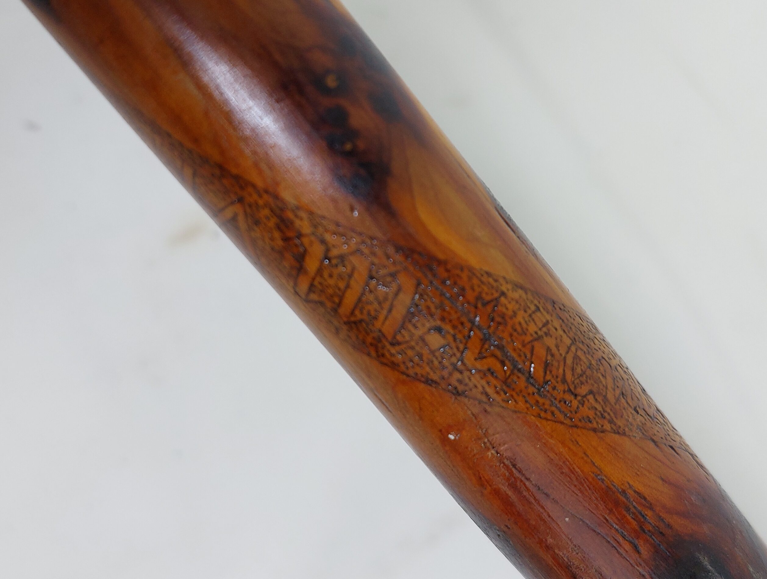Original, one-of-a-kind, Walking Stick with Greyhound handle - Image 9