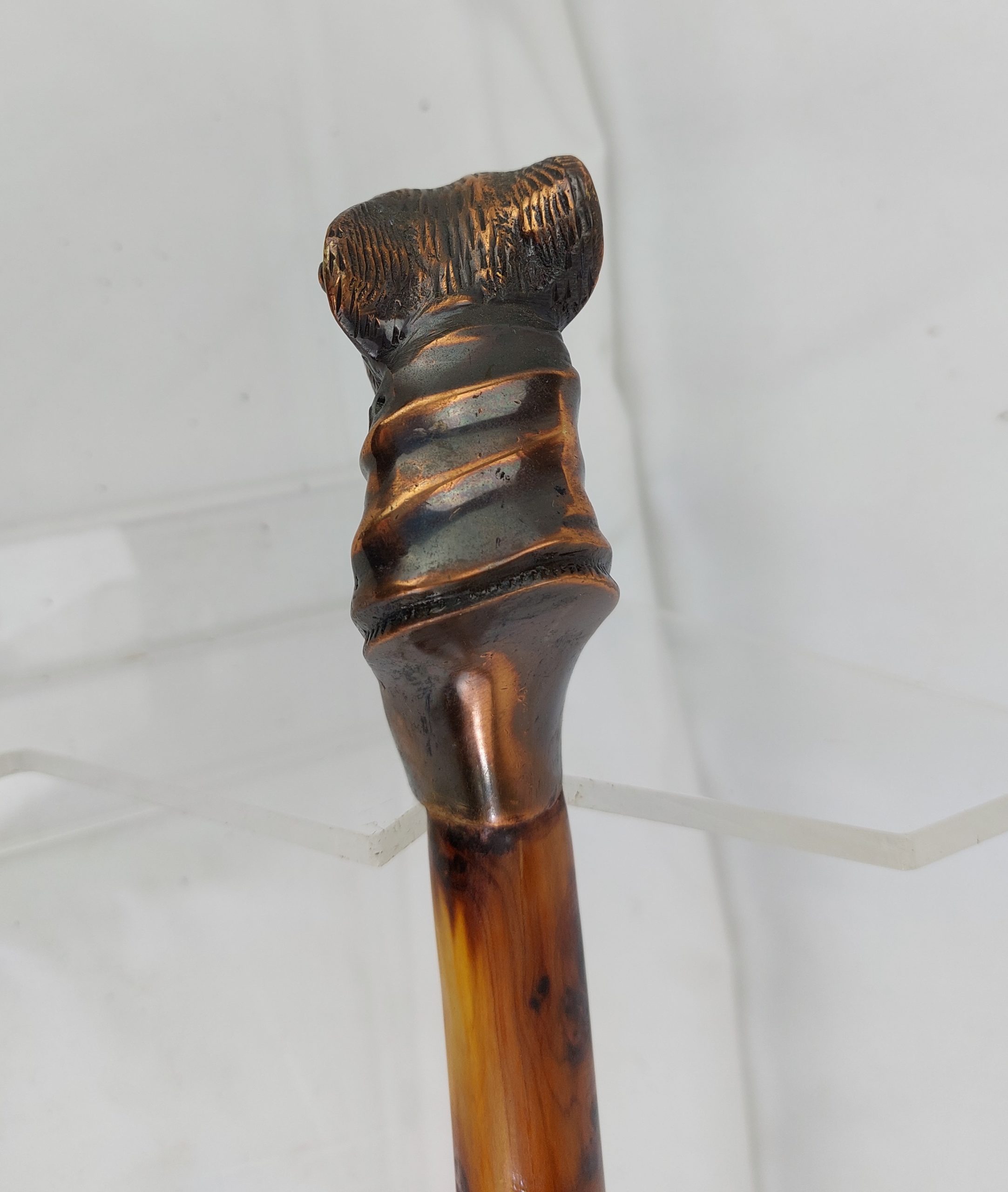 Original, one-of-a-kind, Walking Stick with Greyhound handle - Image 6