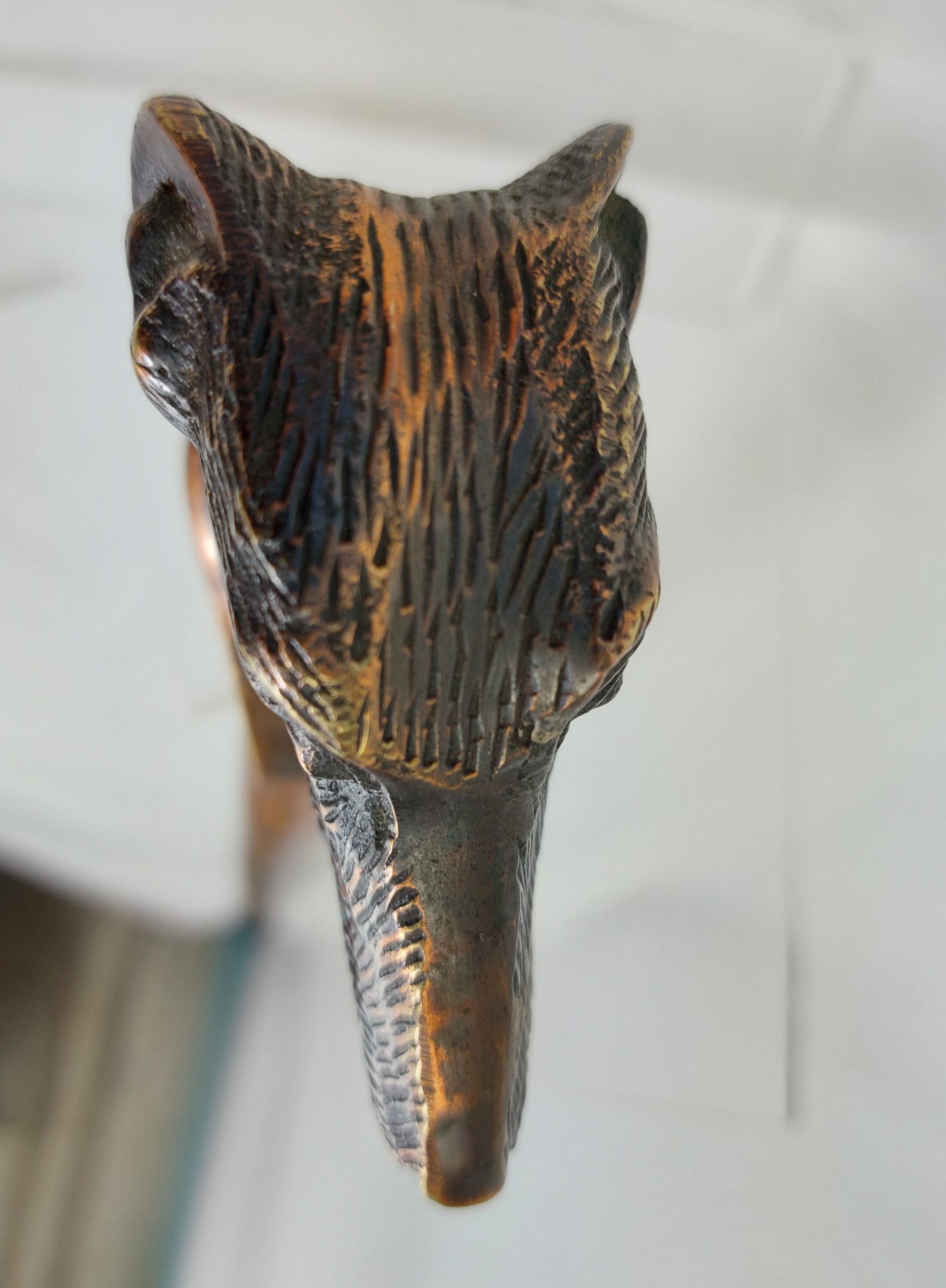 Original, one-of-a-kind, Walking Stick with Greyhound handle - Image 2