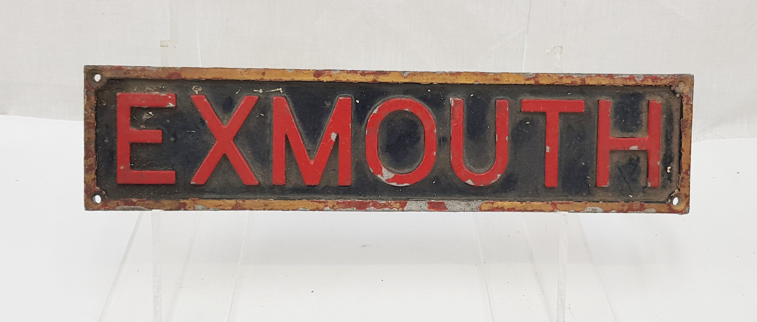 HMS Exmouth 1901 Duncan Class Battleship Jolly Boat Plaque