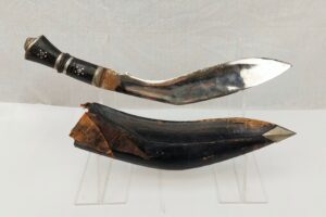 Nepalese Kukri With 1 Accessory Knife