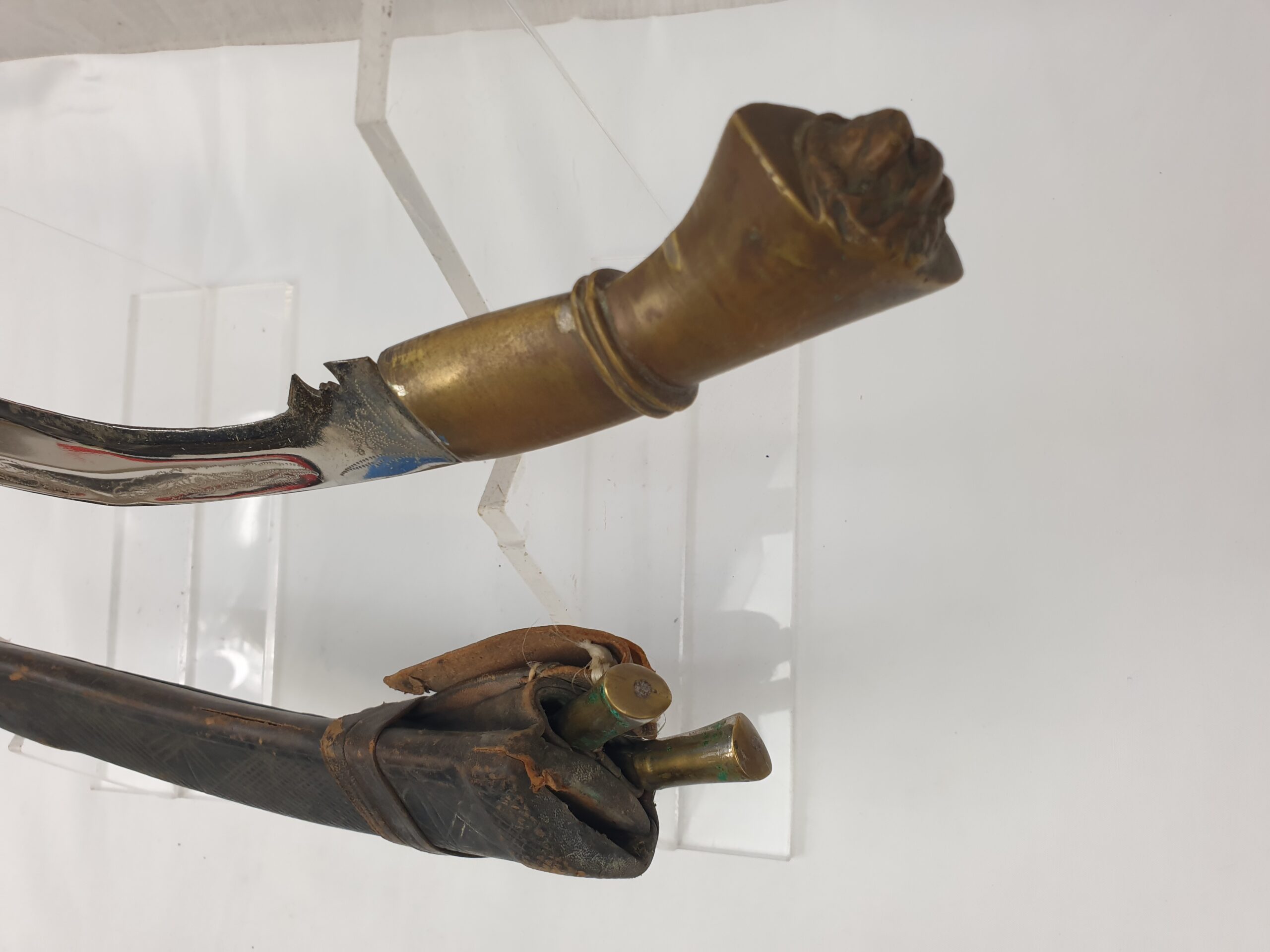 Nepalese Kukri With 2 Accessory Knives - Image 9