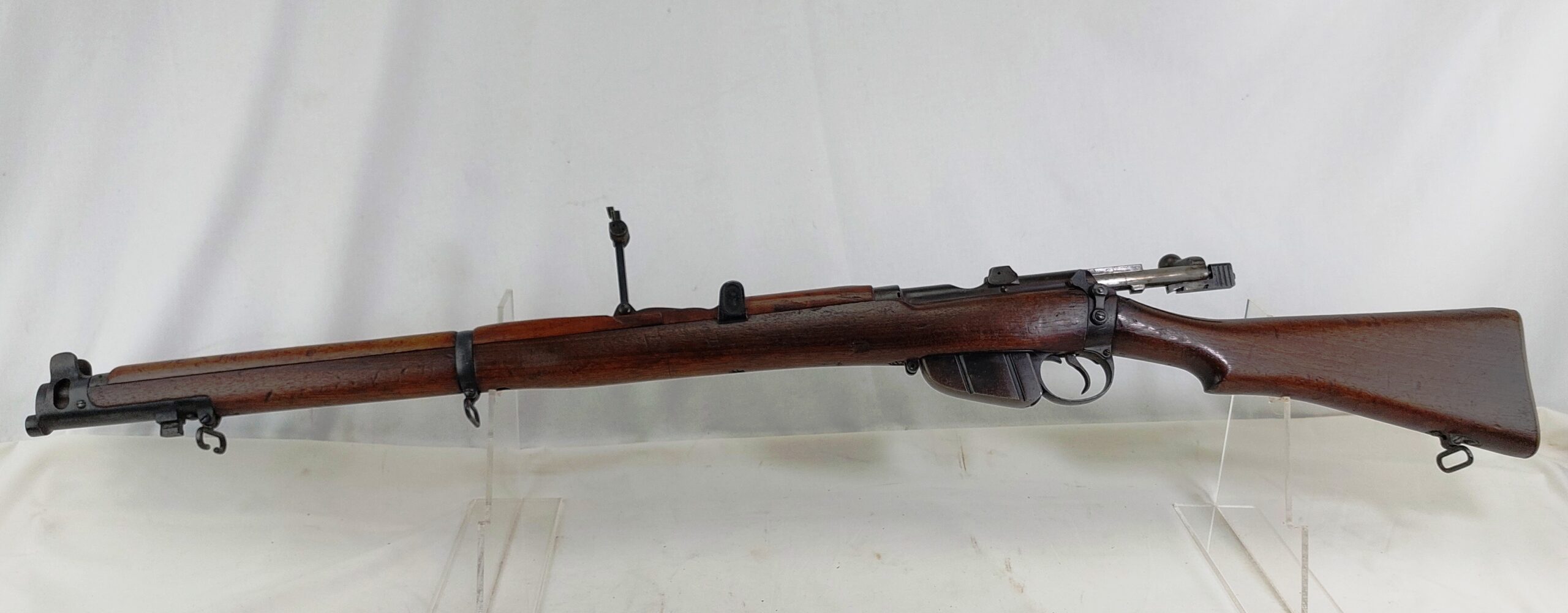 Original WW1 1917 British Lee-Enfield No. 1 Mark III Bolt Action Rifle, made by BSA. Deactivated - Image 11