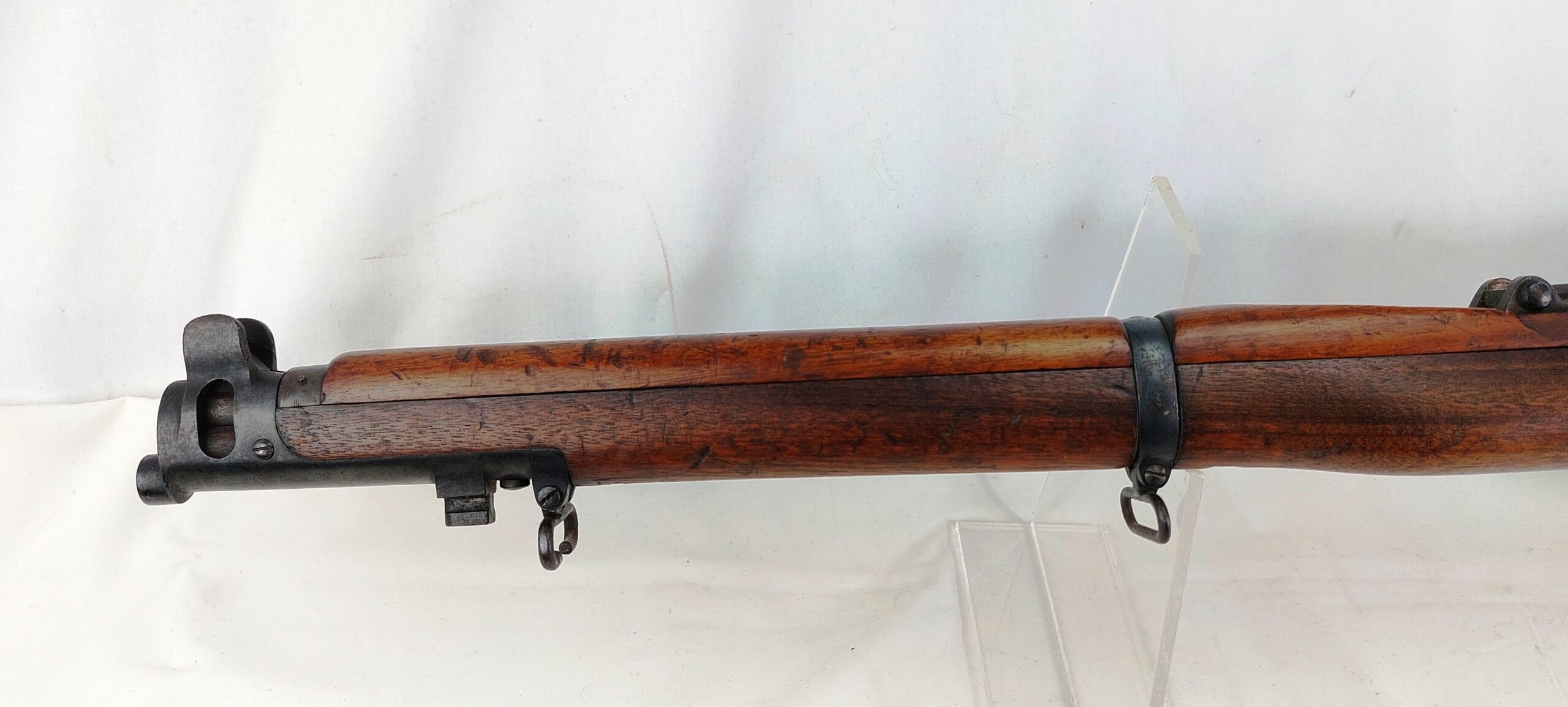 Original WW1 1917 British Lee-Enfield No. 1 Mark III Bolt Action Rifle, made by BSA. Deactivated - Image 9