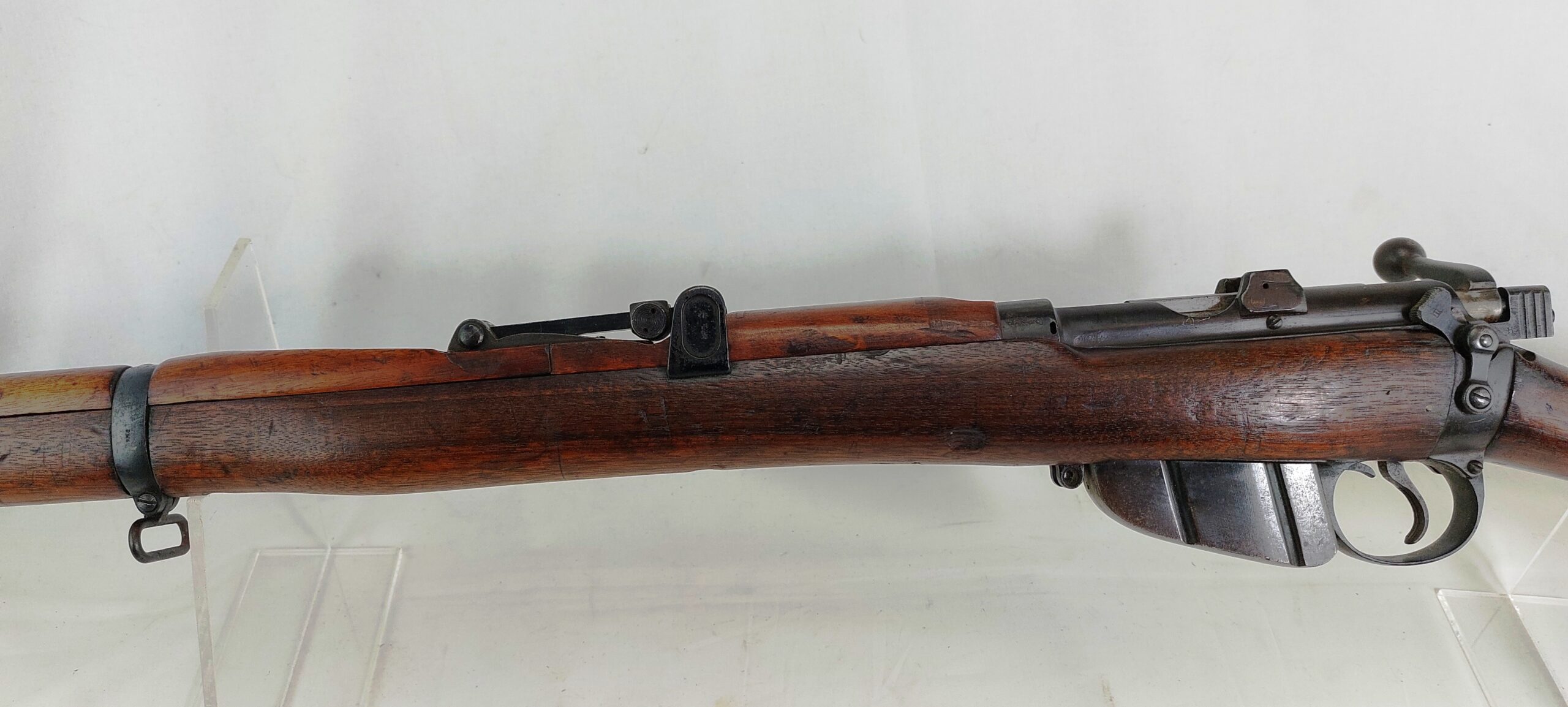 Original WW1 1917 British Lee-Enfield No. 1 Mark III Bolt Action Rifle, made by BSA. Deactivated - Image 8