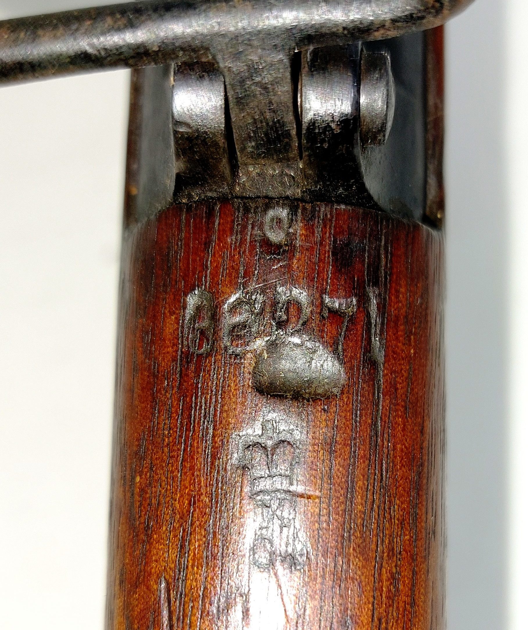 Original WW1 1917 British Lee-Enfield No. 1 Mark III Bolt Action Rifle, made by BSA. Deactivated - Image 19