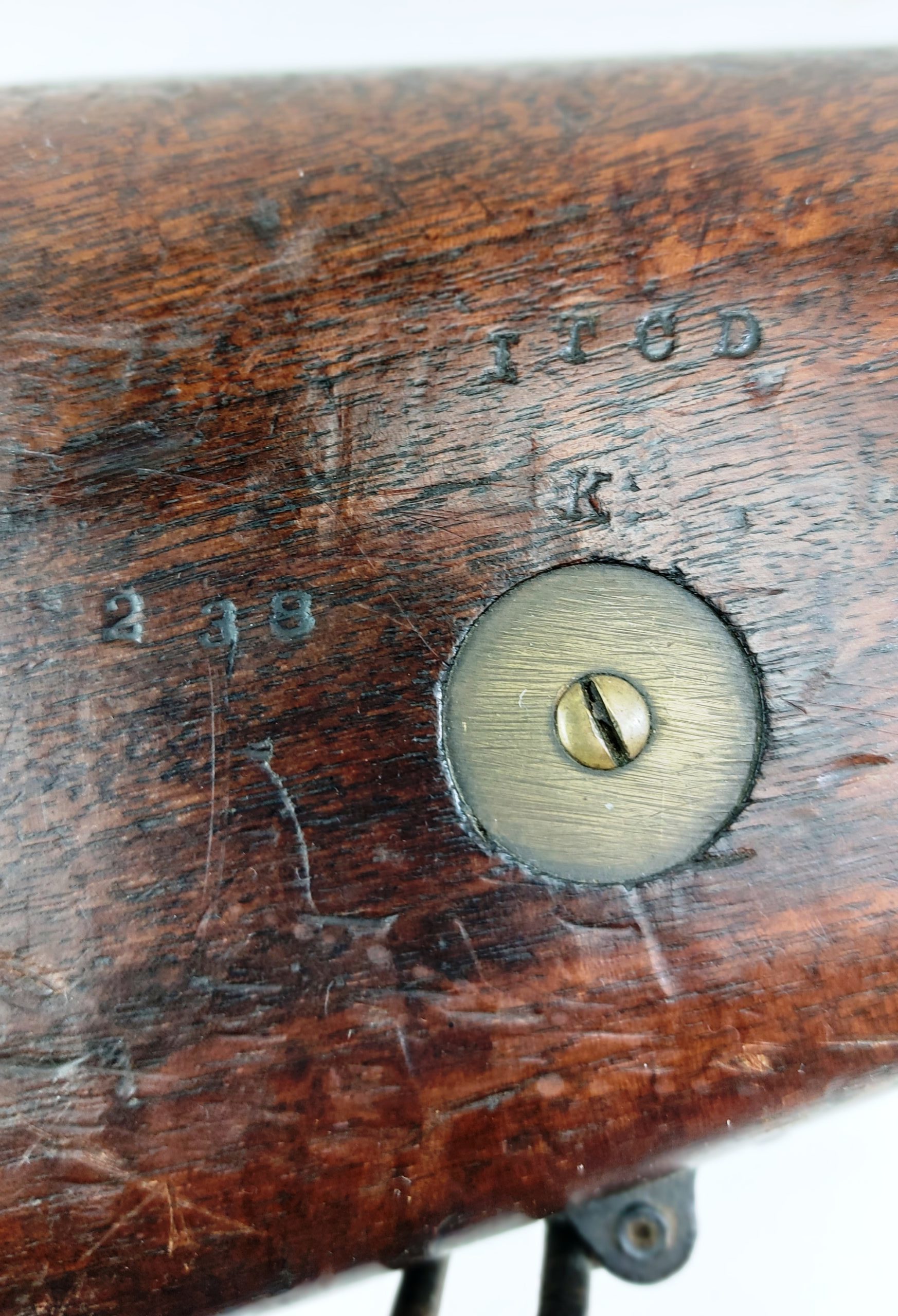 Original WW1 1917 British Lee-Enfield No. 1 Mark III Bolt Action Rifle, made by BSA. Deactivated - Image 20