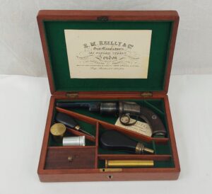 Percussion Transitional Six Shot Revolver By Reilly Of London