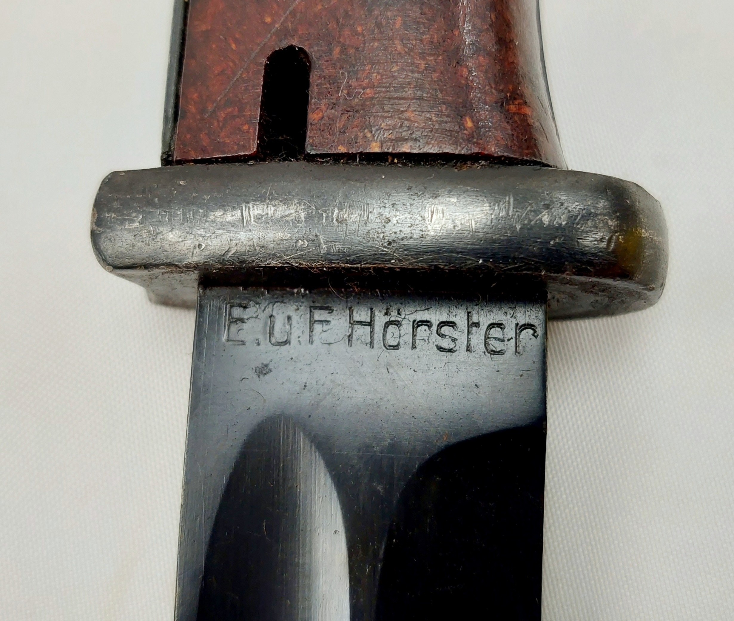 Post-War Mauser K98 Bayonet, Scabbard And Frog - Image 12