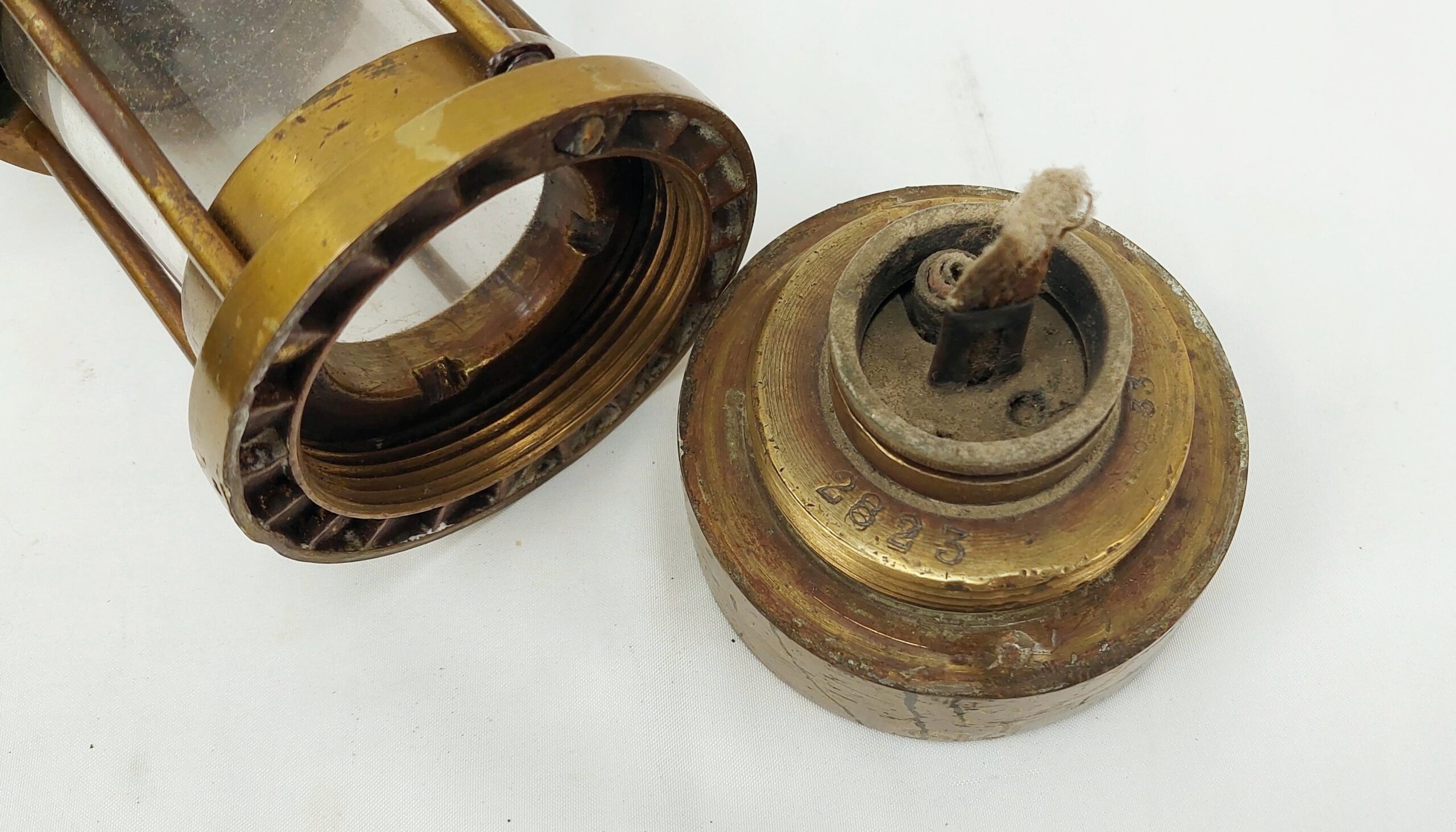 Thomas & Williams Cambrian Aberdare Welsh Miners Lamp - Image 3