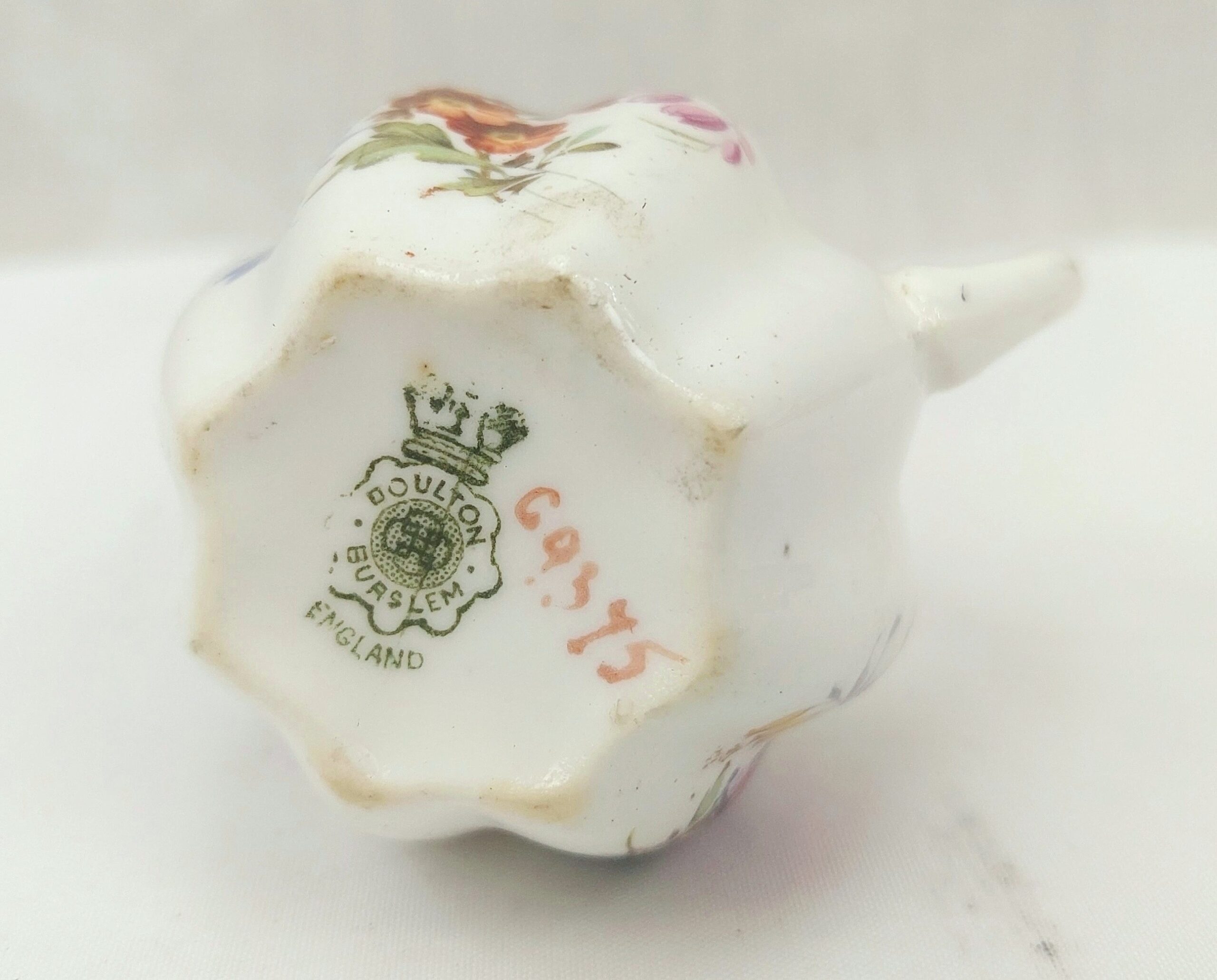 c1880 Doulton Burslem Miniature Jug - Image 2