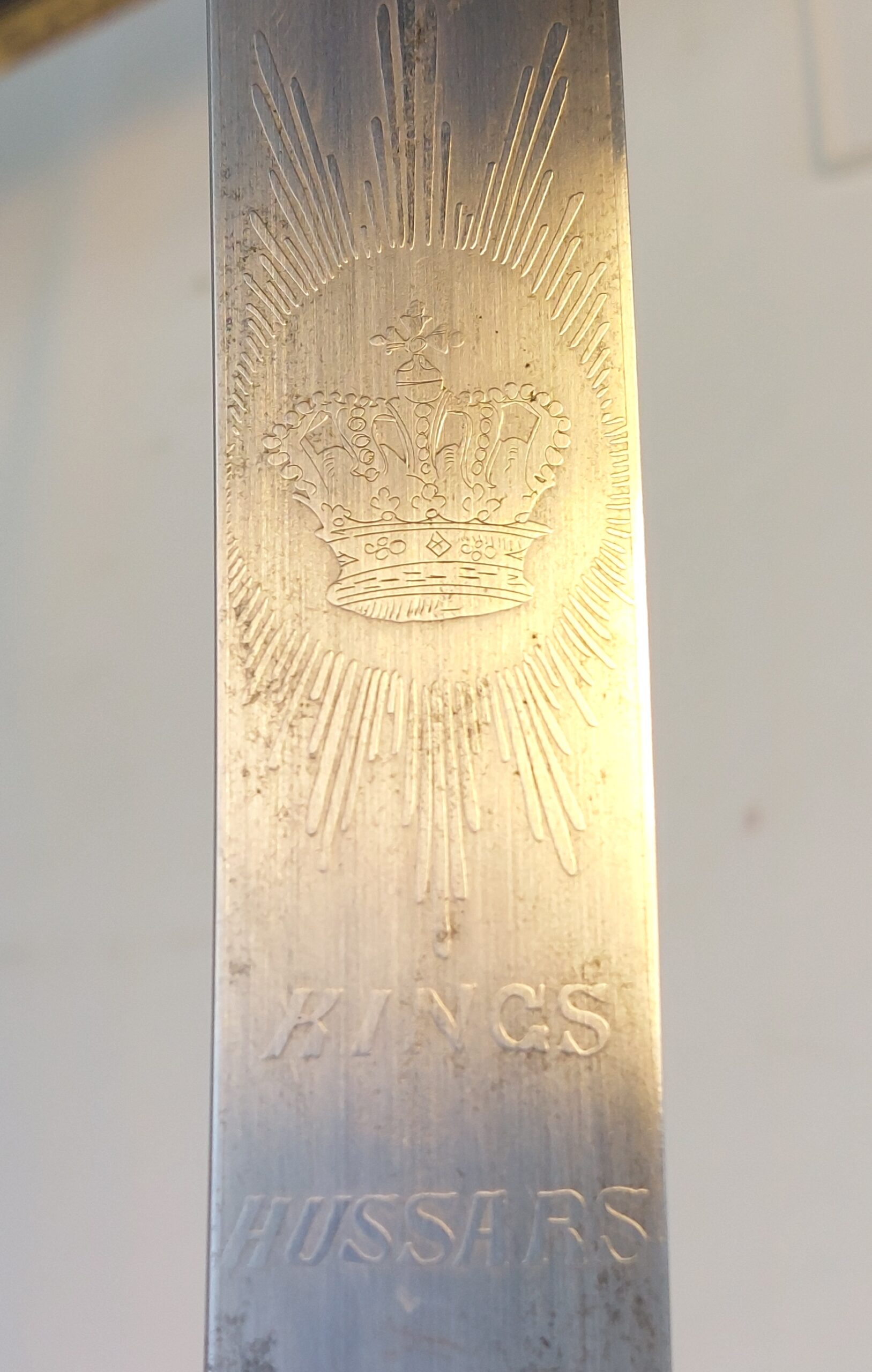 15th King’s Hussars, Victorian Officer's, Regimental Mameluke and Scabbard Sword by Hawkes & Co, London - Image 11
