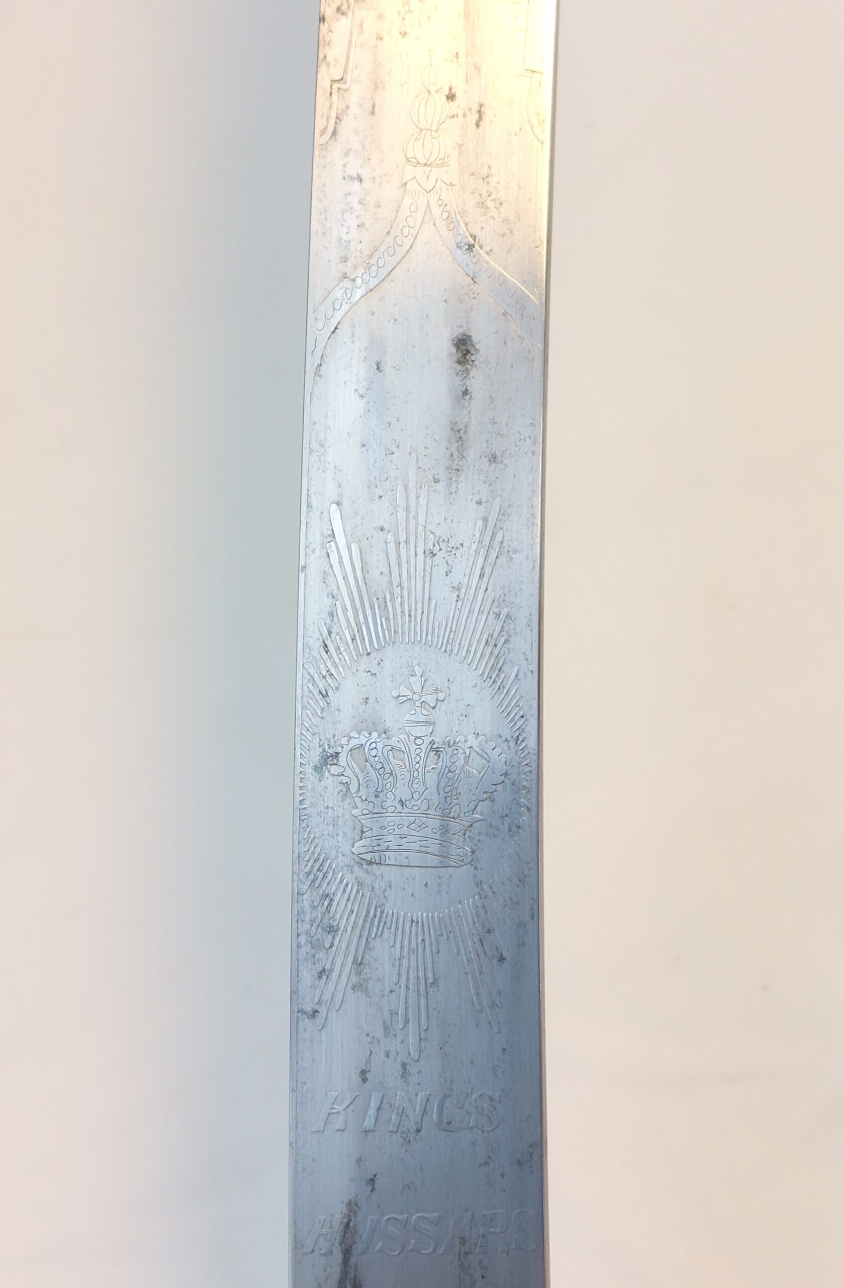 15th King’s Hussars, Victorian Officer's, Regimental Mameluke and Scabbard Sword by Hawkes & Co, London - Image 12