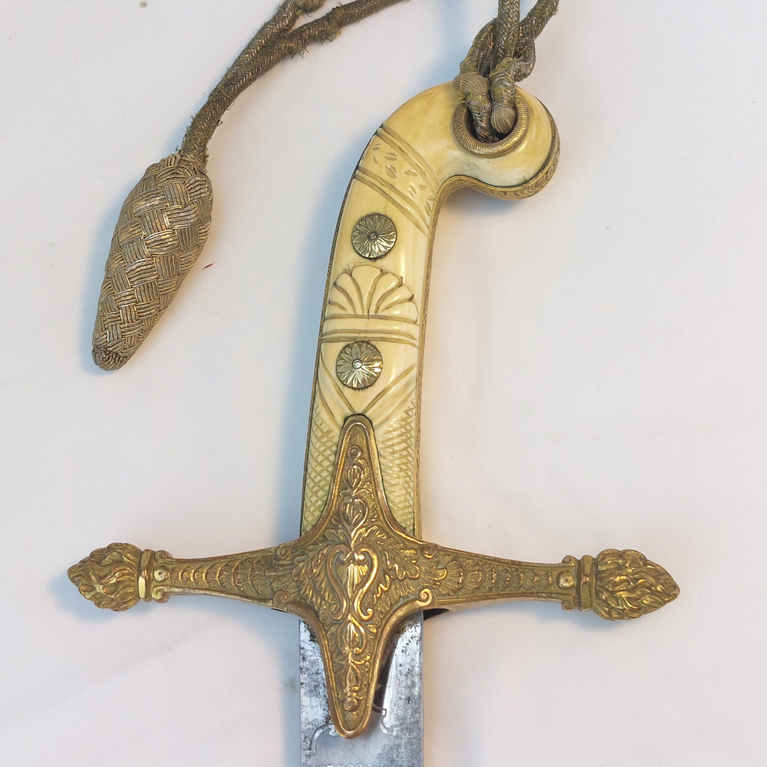15th King’s Hussars, Victorian Officer's, Regimental Mameluke and Scabbard Sword by Hawkes & Co, London - Image 16