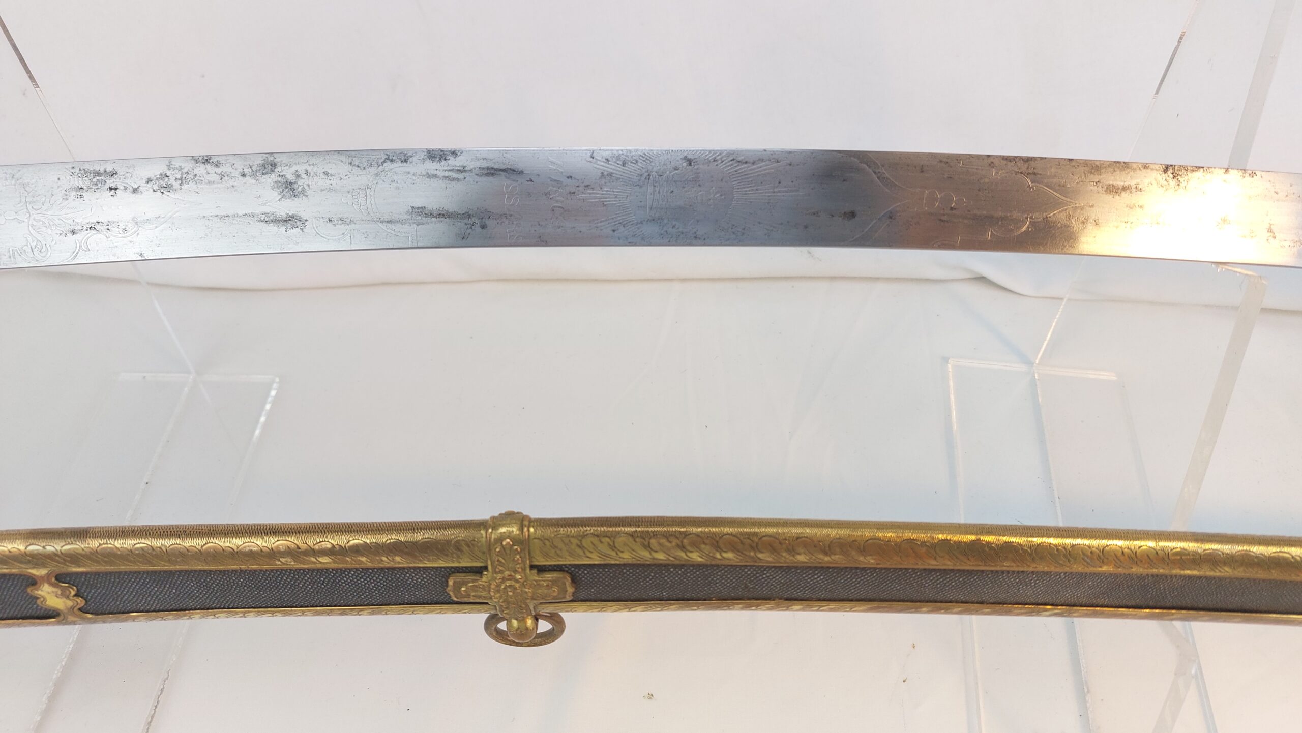 15th King’s Hussars, Victorian Officer's, Regimental Mameluke and Scabbard Sword by Hawkes & Co, London - Image 5