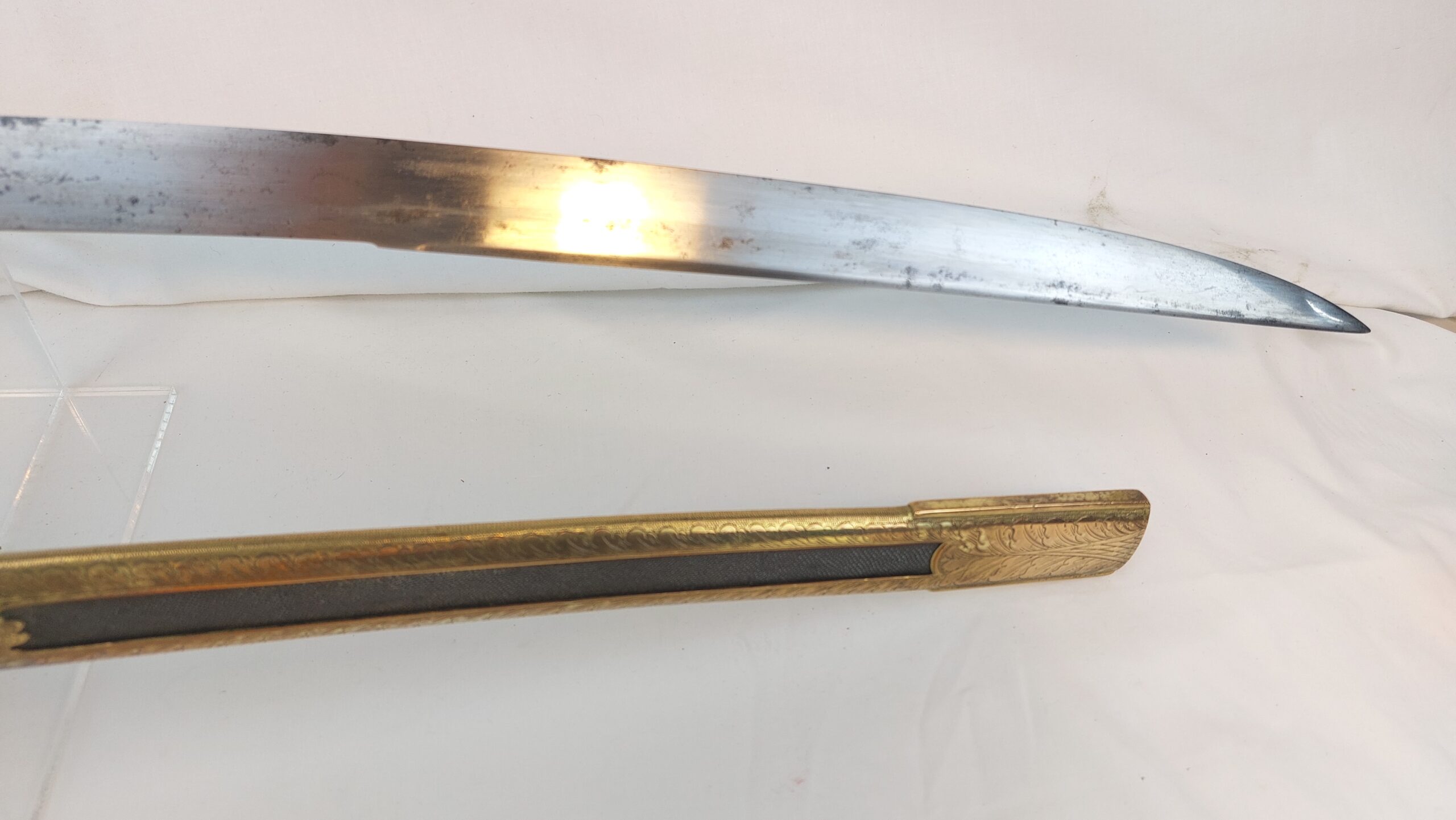 15th King’s Hussars, Victorian Officer's, Regimental Mameluke and Scabbard Sword by Hawkes & Co, London - Image 6