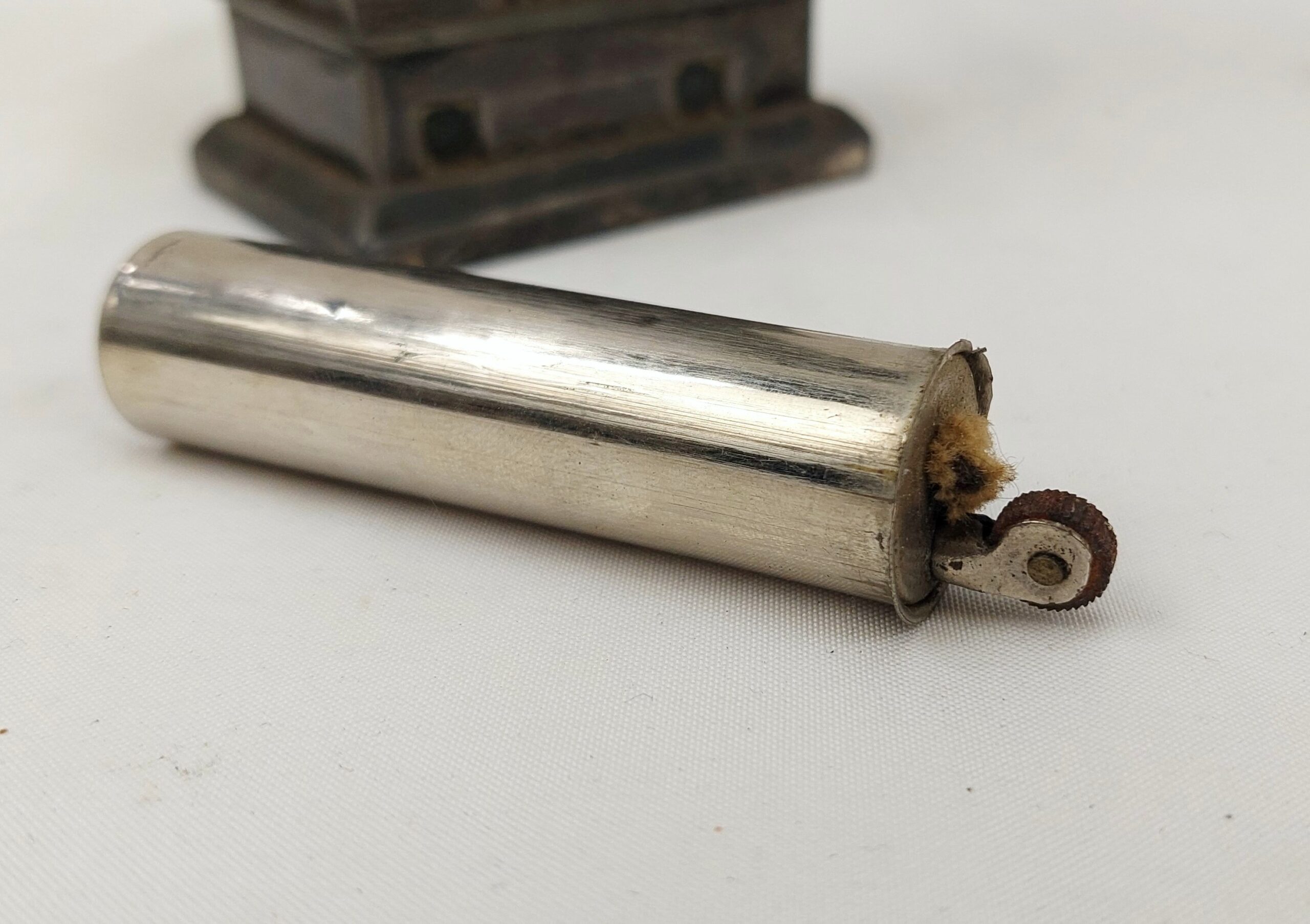 1930s Big Ben Metal Table Lighter - Image 7