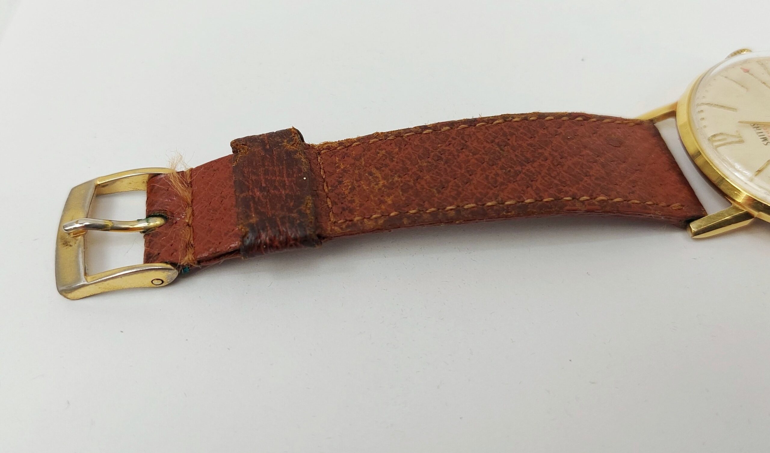 1960s Smiths Gold Plated 21 Jewel Manual Wind Gents Watch In Original Box - Image 10