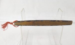 19th Century Japanese Meiji Tanto - Folded Fan Scabbard Dagger